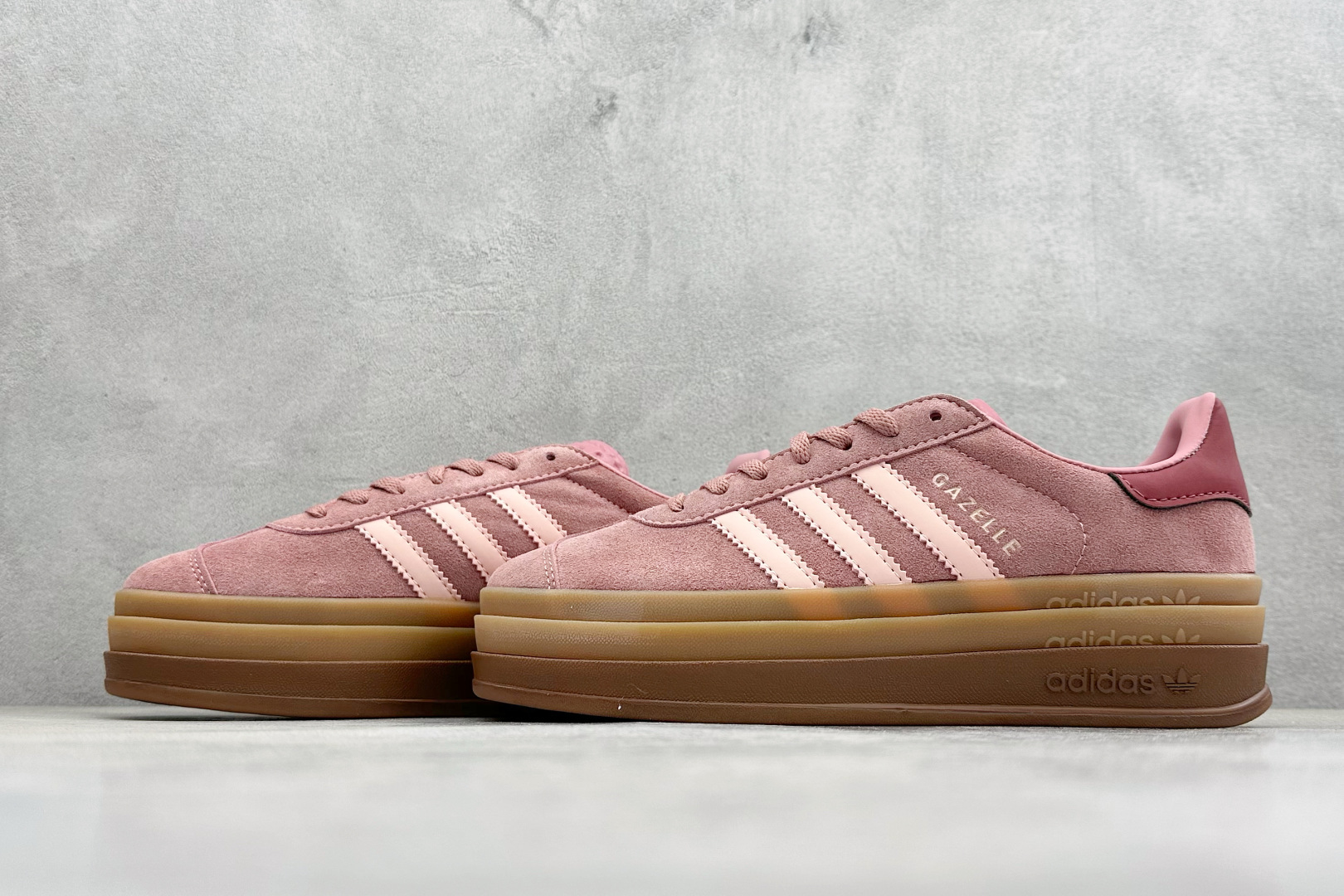 FX版Adidas Originals Gazelle Bold 三叶草厚底休闲防滑耐磨低帮板鞋 JH9666 FX版Adidas Originals Gazelle Bold 三叶草厚底休闲防滑耐磨低帮板鞋 JH9666