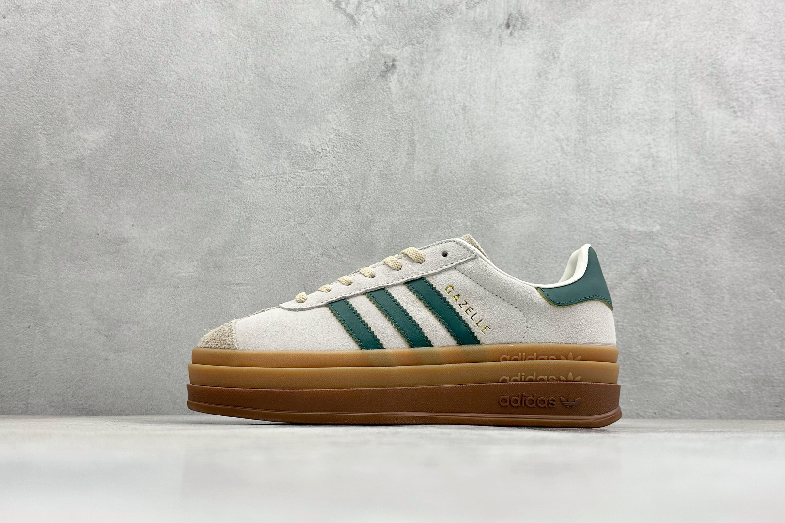 FX版Adidas Originals Gazelle Bold 三叶草厚底休闲防滑耐磨低帮板鞋 ID7056 FX版Adidas Originals Gazelle Bold 三叶草厚底休闲防滑耐磨低帮板鞋 ID7056