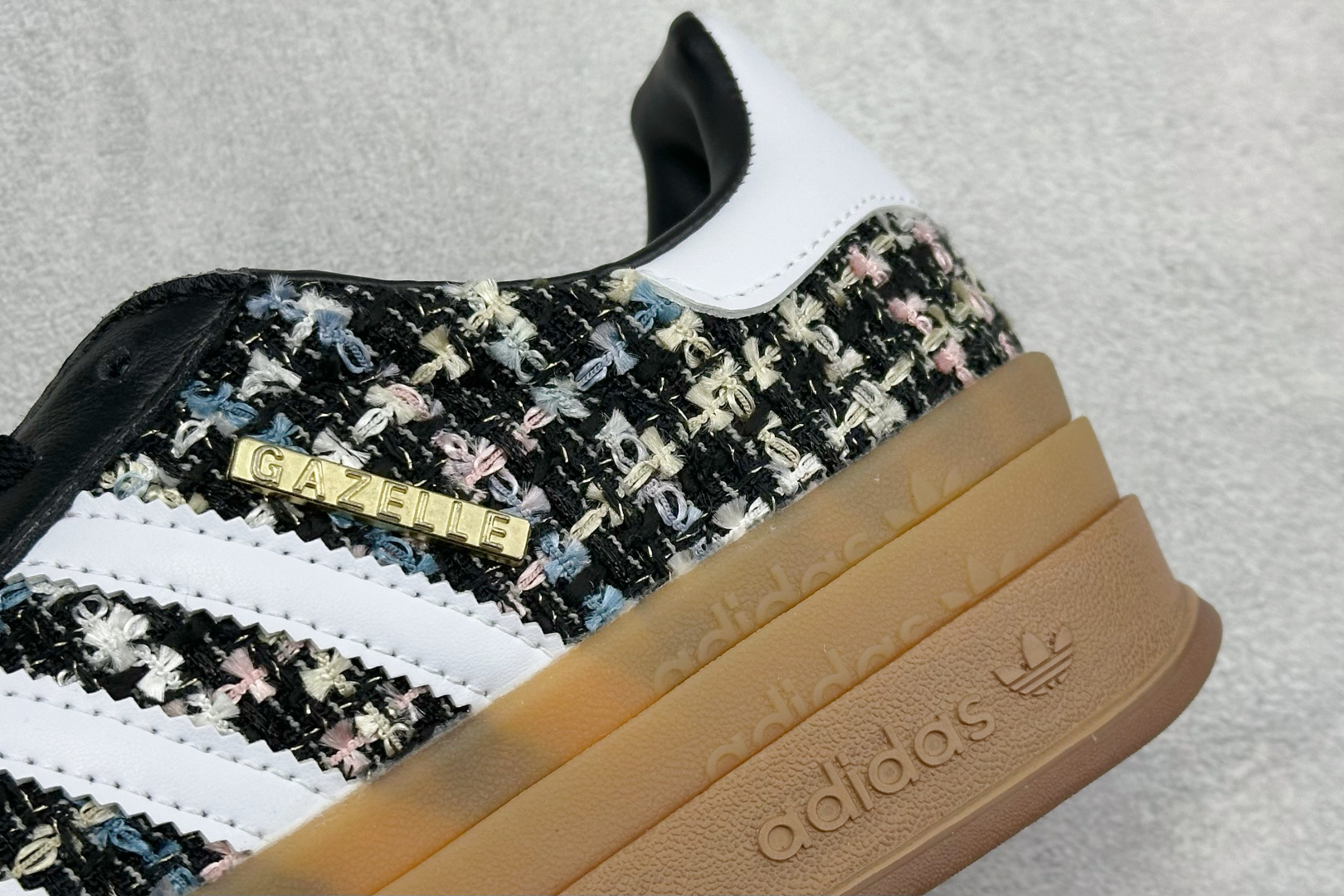 FX版Adidas Originals Gazelle Bold 三叶草厚底休闲防滑耐磨低帮板鞋 JP5672 FX版Adidas Originals Gazelle Bold 三叶草厚底休闲防滑耐磨低帮板鞋 JP5672