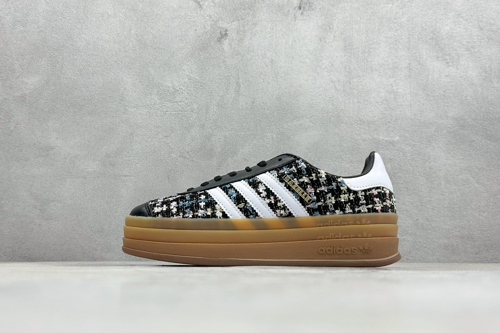 FX版Adidas Originals Gazelle Bold 三叶草厚底休闲防滑耐磨低帮板鞋 JP5672 FX版Adidas Originals Gazelle Bold 三叶草厚底休闲防滑耐磨低帮板鞋 JP5672