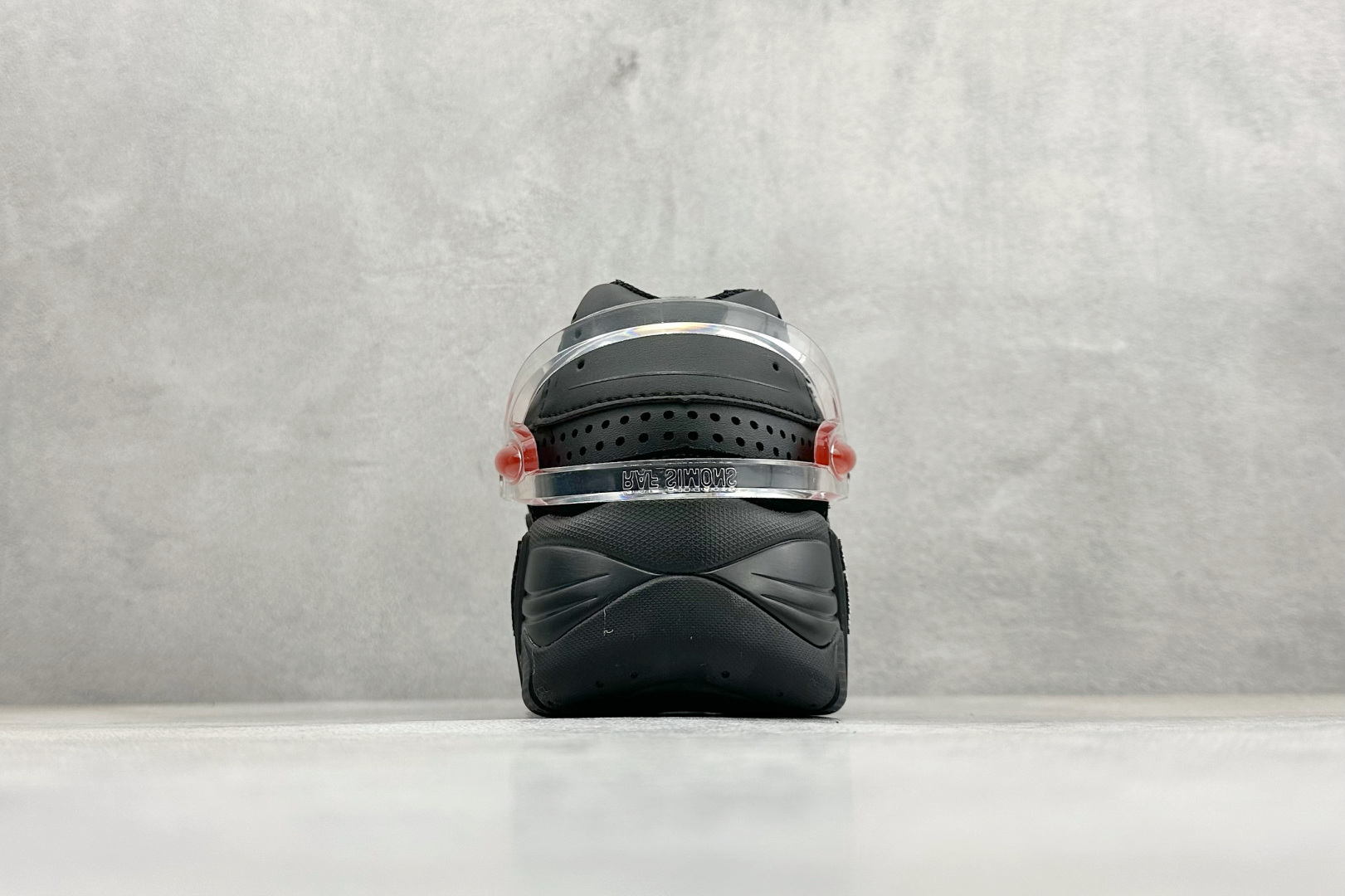 RAF SIMONS Cylon-21 织物皮革 圆头系带 低帮 生活休闲鞋 HR740003S
