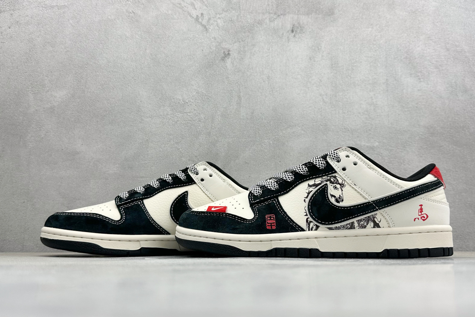 水墨马韵,Dunk国风新解 Nike Dunk Low CX5050-Y60将马年生肖与水墨国风揉进街头经典 水墨马韵,Dunk国风新解 Nike Dunk Low CX5050-Y60将马年生肖与水墨国风揉进街头经典