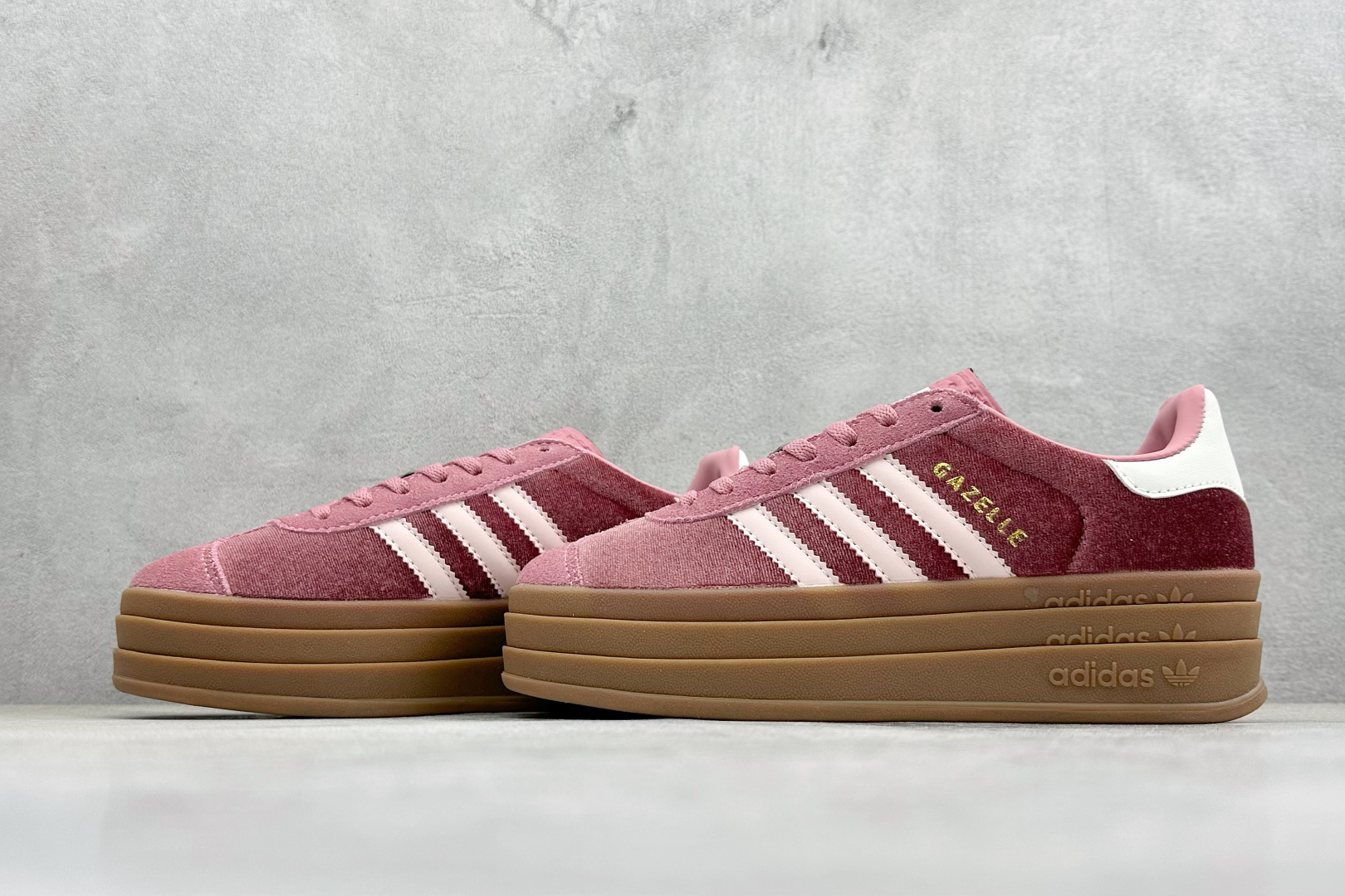 FX版Adidas Originals Gazelle Bold 三叶草厚底休闲防滑耐磨低帮板鞋 IG4389 FX版Adidas Originals Gazelle Bold 三叶草厚底休闲防滑耐磨低帮板鞋 IG4389