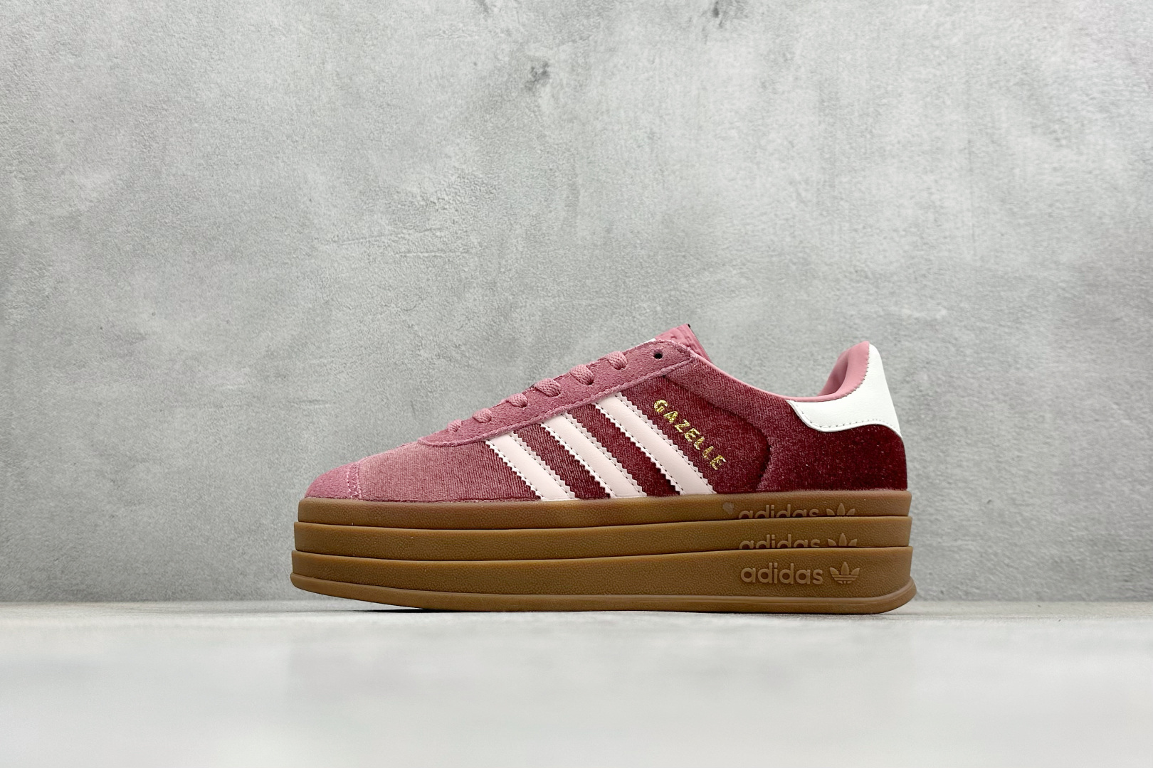 FX版Adidas Originals Gazelle Bold 三叶草厚底休闲防滑耐磨低帮板鞋 IG4389 FX版Adidas Originals Gazelle Bold 三叶草厚底休闲防滑耐磨低帮板鞋 IG4389