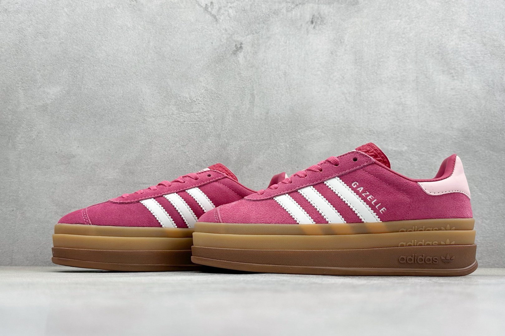 FX版Adidas Originals Gazelle Bold 三叶草厚底休闲防滑耐磨低帮板鞋 ID6997 FX版Adidas Originals Gazelle Bold 三叶草厚底休闲防滑耐磨低帮板鞋 ID6997