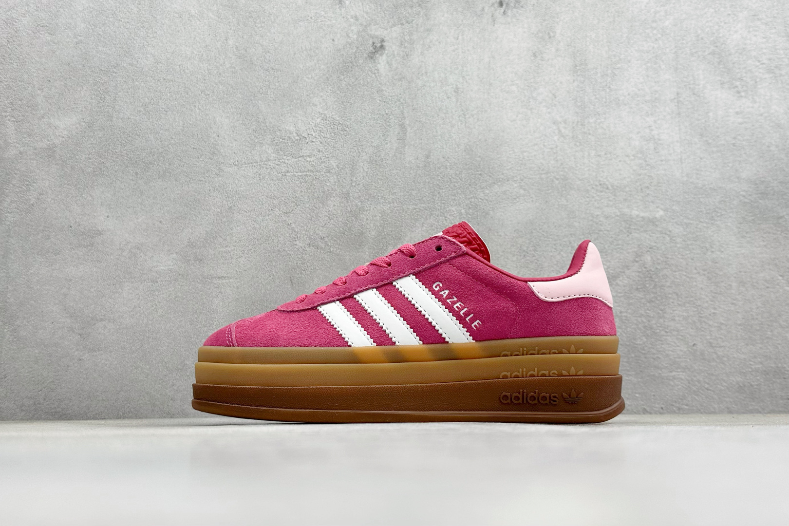 FX版Adidas Originals Gazelle Bold 三叶草厚底休闲防滑耐磨低帮板鞋 ID6997 FX版Adidas Originals Gazelle Bold 三叶草厚底休闲防滑耐磨低帮板鞋 ID6997