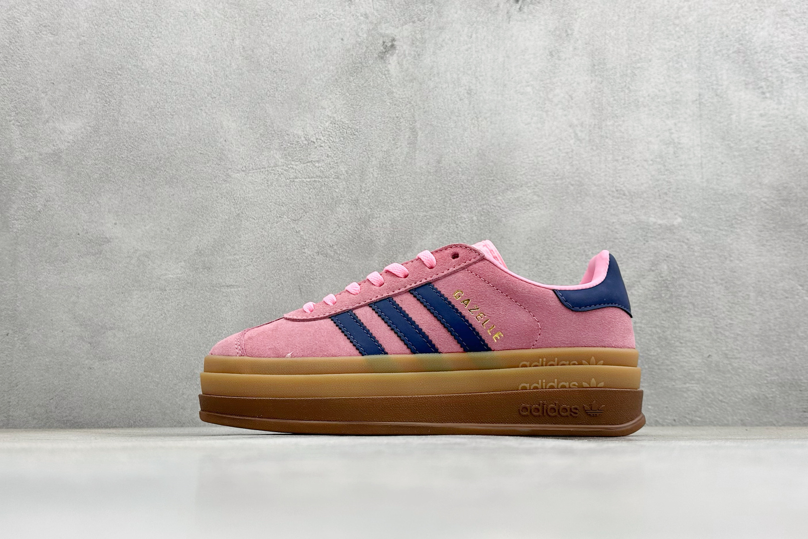 FX版Adidas Originals Gazelle Bold 三叶草厚底休闲防滑耐磨低帮板鞋 H06122 FX版Adidas Originals Gazelle Bold 三叶草厚底休闲防滑耐磨低帮板鞋 H06122