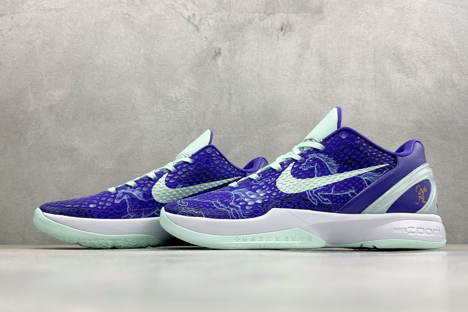 Nike Zoom Kobe VI 马年限定 CNY新年款 耐克 科比6代系列 低帮复刻实战运动低帮文化篮球鞋 CW2190-022 Nike Zoom Kobe VI 马年限定 CNY新年款 耐克 科比6代系列 低帮复刻实战运动低帮文化篮球鞋 CW2190-022