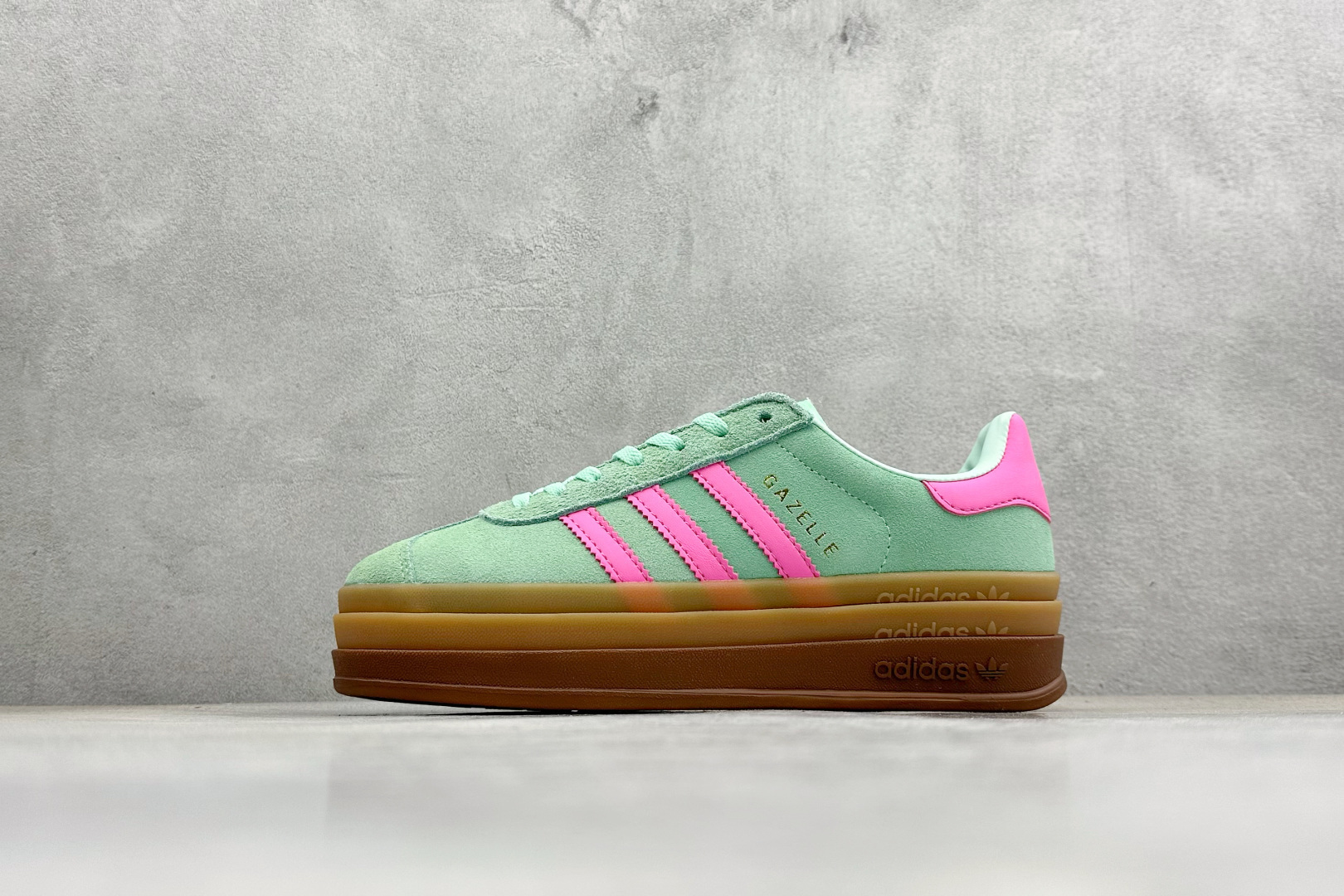 FX版Adidas Originals Gazelle Bold 三叶草厚底休闲防滑耐磨低帮板鞋 H06125 FX版Adidas Originals Gazelle Bold 三叶草厚底休闲防滑耐磨低帮板鞋 H06125