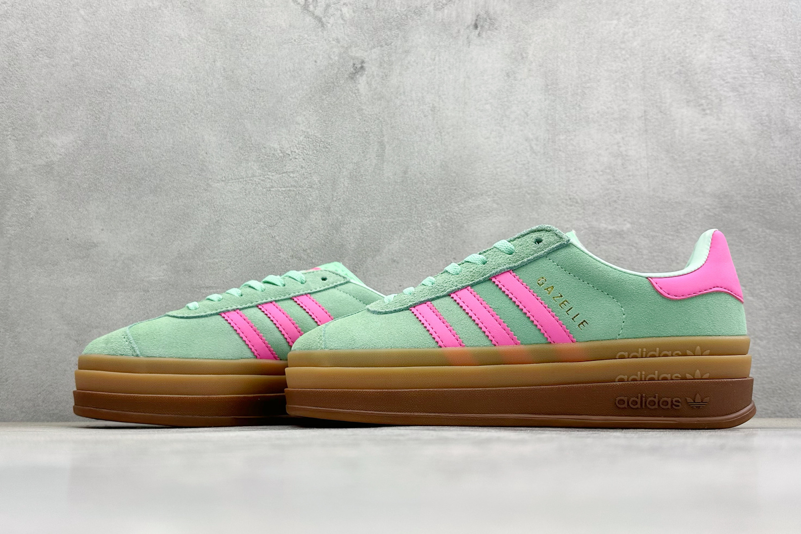 FX版Adidas Originals Gazelle Bold 三叶草厚底休闲防滑耐磨低帮板鞋 H06125 FX版Adidas Originals Gazelle Bold 三叶草厚底休闲防滑耐磨低帮板鞋 H06125