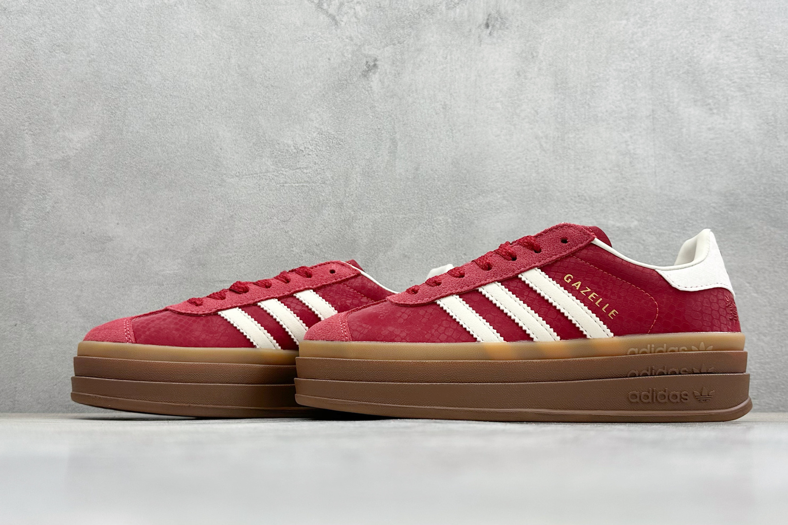 FX版Adidas Originals Gazelle Bold 三叶草厚底休闲防滑耐磨低帮板鞋 JQ9577 FX版Adidas Originals Gazelle Bold 三叶草厚底休闲防滑耐磨低帮板鞋 JQ9577