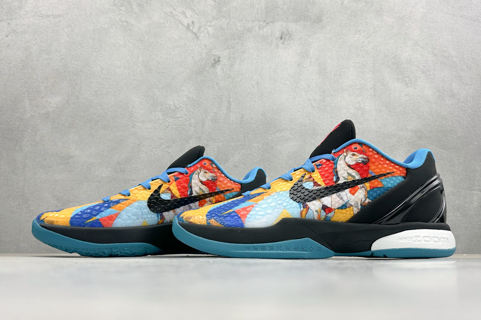 Nike Zoom Kobe VI 马年限定 CNY新年款 耐克 科比6代系列 低帮复刻实战运动低帮文化篮球鞋 CW2190-010 Nike Zoom Kobe VI 马年限定 CNY新年款 耐克 科比6代系列 低帮复刻实战运动低帮文化篮球鞋 CW2190-010