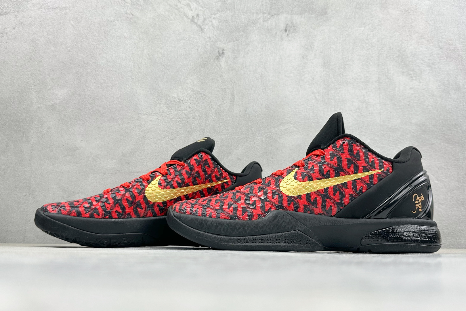 Nike Zoom Kobe VI 马年限定 CNY新年款 科比6代 低帮复刻实战运动低帮文化篮球鞋 CW2190-017 Nike Zoom Kobe VI 马年限定 CNY新年款 科比6代 低帮复刻实战运动低帮文化篮球鞋 CW2190-017