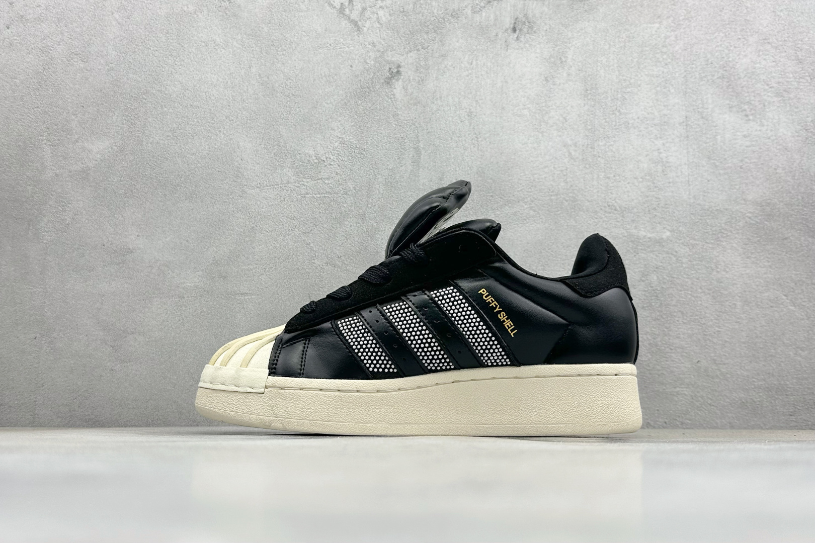 TG版Gali x Adidas Originals Superstar Puffy Shell 联名款 贝壳头厚底休闲板鞋 KJ6976