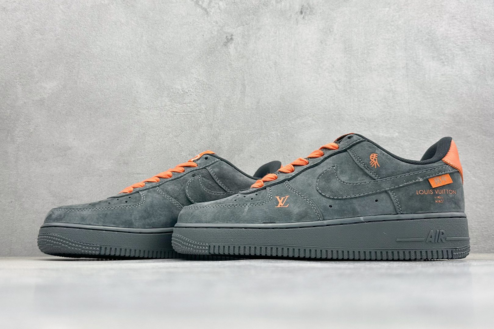 SC版NIke Air Force 1 '07 Low “马年限定--岩灰缀橙” 空军一号低帮 运动鞋 休闲鞋 FV3694-105 SC版NIke Air Force 1 '07 Low “马年限定--岩灰缀橙” 空军一号低帮 运动鞋 休闲鞋 FV3694-105