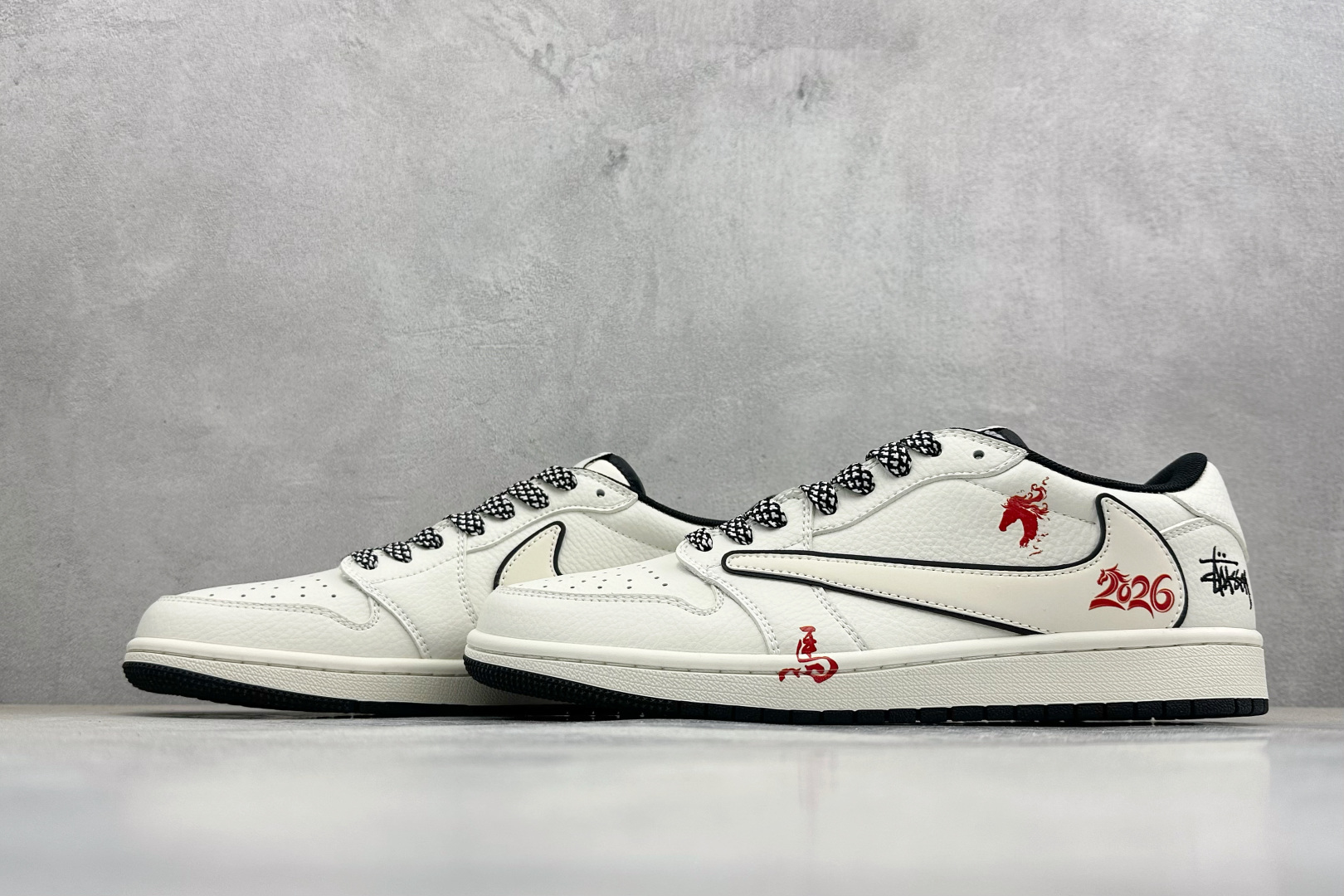 Air Jordan 1 Low AJ1 乔1 马年限定 倒钩高端定制 低帮复古篮球鞋 Cs5288-703 Air Jordan 1 Low AJ1 乔1 马年限定 倒钩高端定制 低帮复古篮球鞋 Cs5288-703
