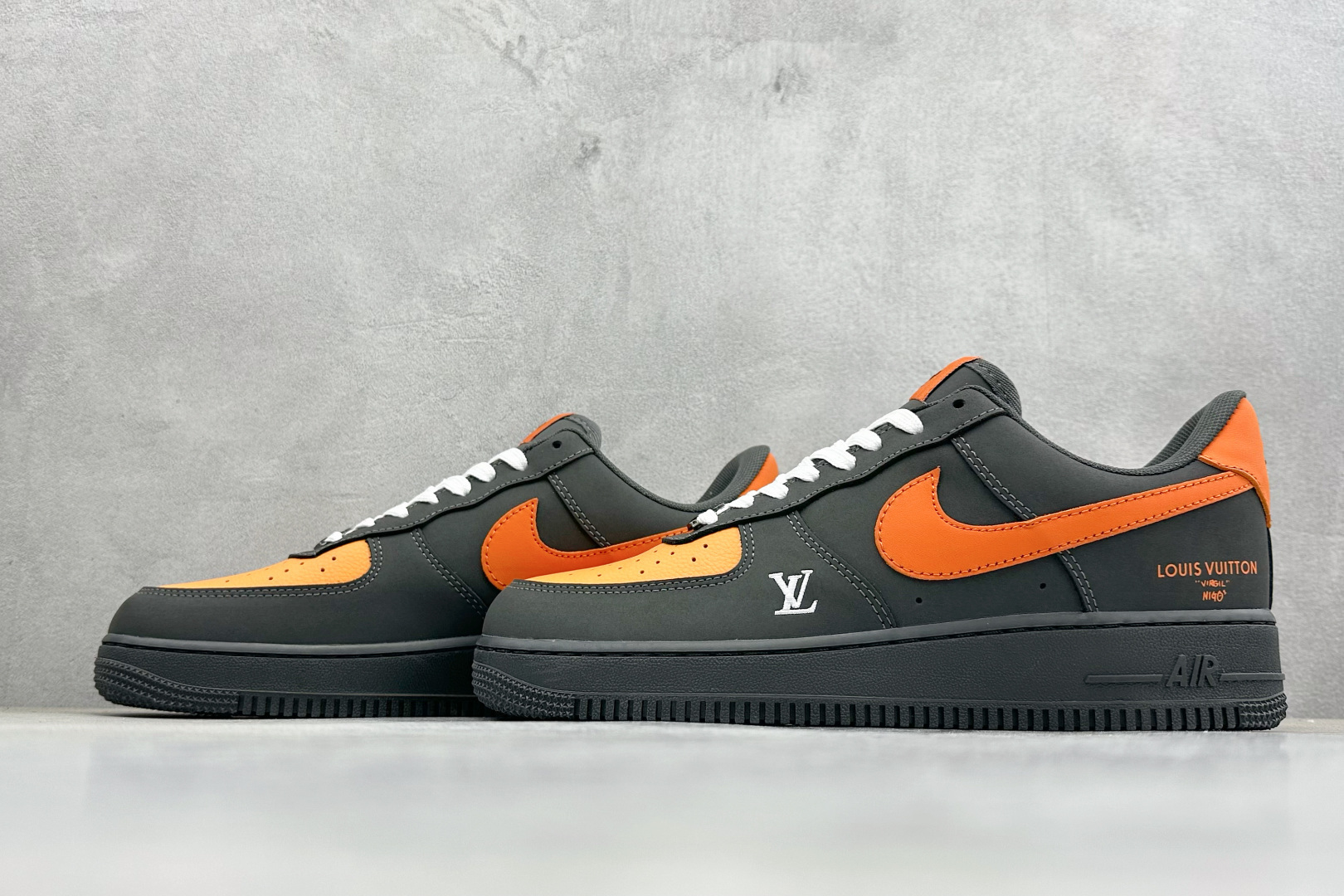 260 SC版NIke Air Force 1 '07 Low “马年限定--炭灰暮橙” 空军一号低帮 运动鞋 XY9025-004-Chinese UA Cheap High Quatity Brand Clothes Bags handbags Sneakers wholesale wholesaler seller from China Factory suppliers Fashion Clothing Shoes best Quality Beautiful Price 260 SC版NIke Air Force 1 '07 Low “马年限定--炭灰暮橙” 空军一号低帮 运动鞋 XY9025-004