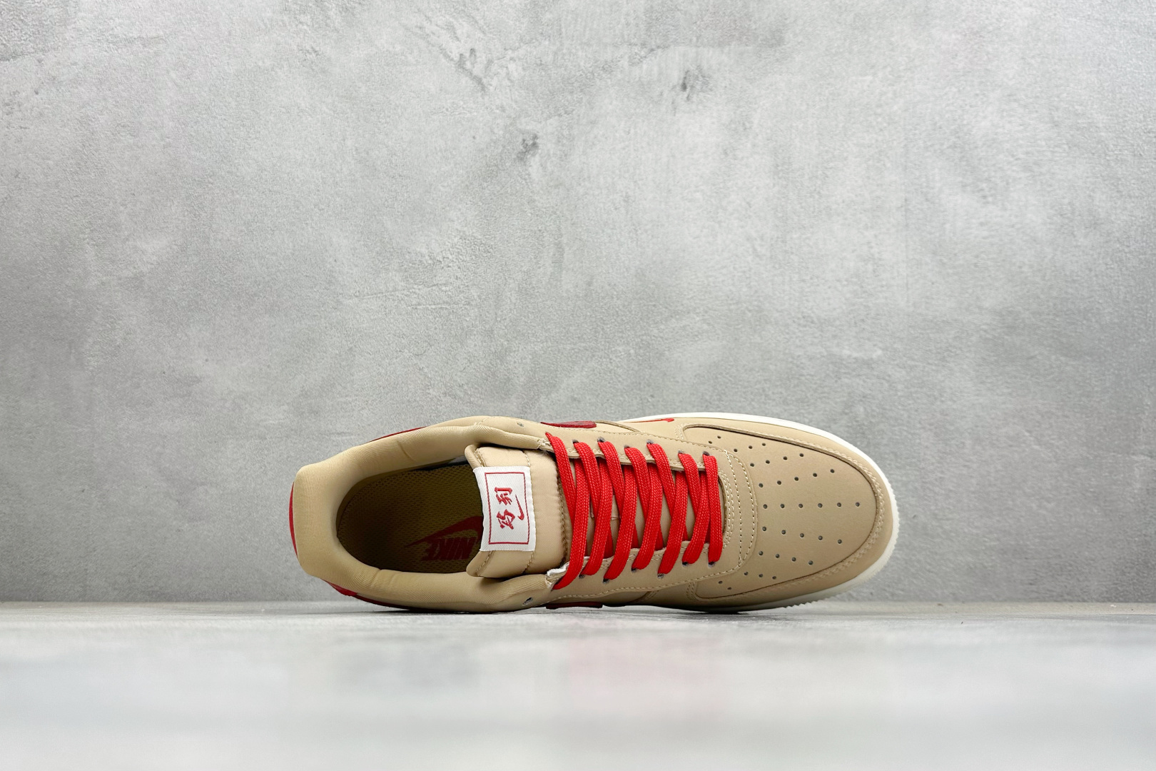 260 SC版Nike Air Force 1'07 Low 马年限定 赤砂丹红 空军一号低帮休闲板鞋 DF0188-130