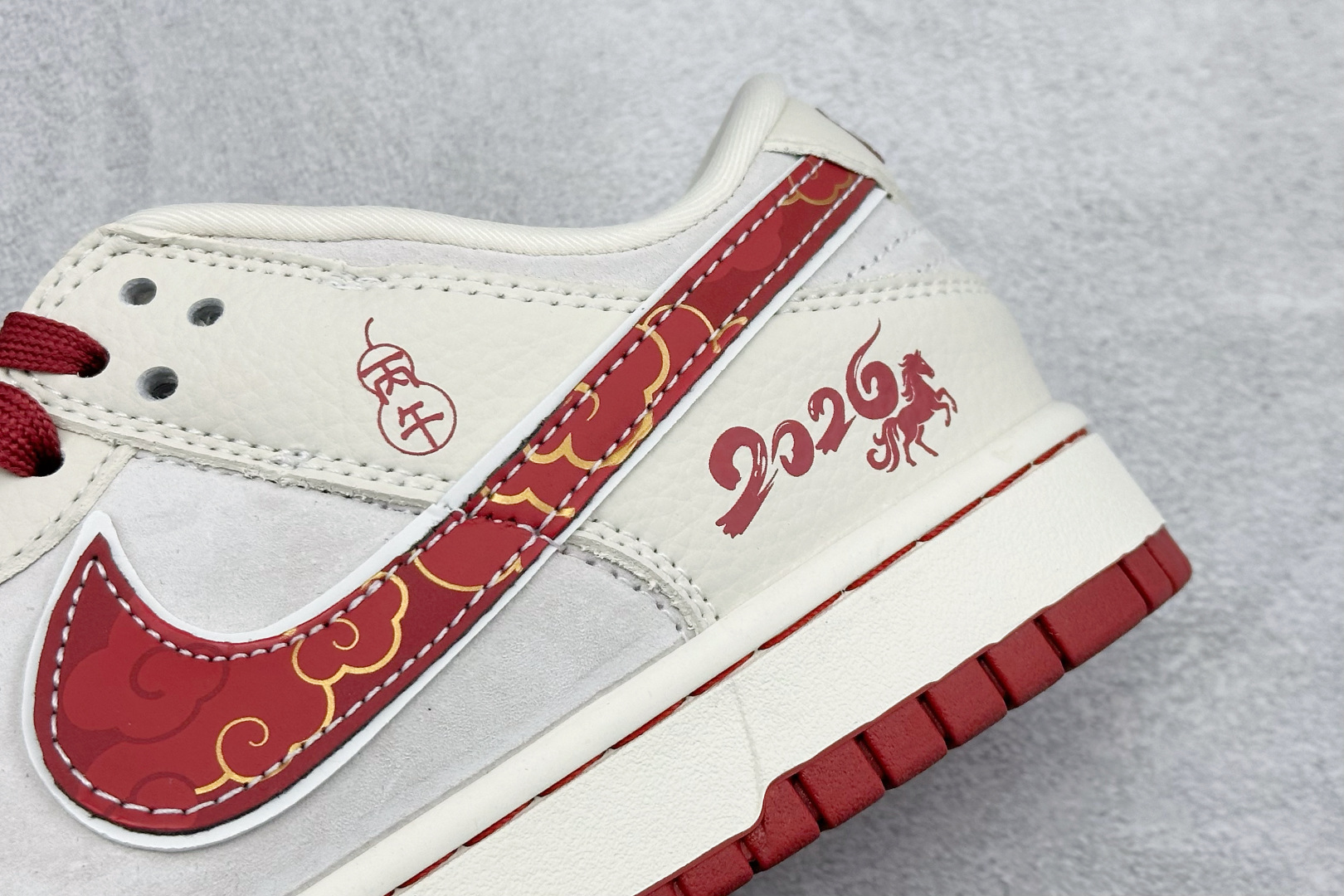 280 XC版2026丙午马年专属Nike Dunk Low DG1988-014踏春而来米白鞋身-Chinese UA Cheap High Quatity Brand Clothes Bags handbags Sneakers wholesale wholesaler seller from China Factory suppliers Fashion Clothing Shoes best Quality Beautiful Price 280 XC版2026丙午马年专属Nike Dunk Low DG1988-014踏春而来米白鞋身