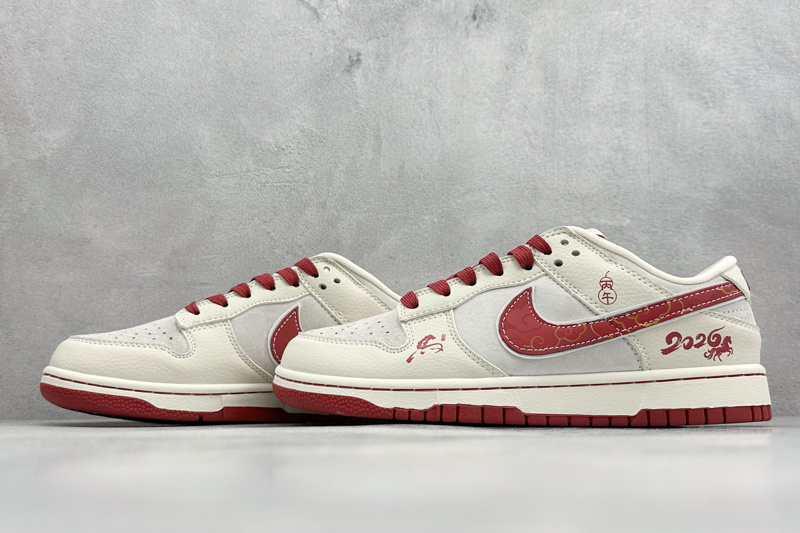 280 XC版2026丙午马年专属Nike Dunk Low DG1988-014踏春而来米白鞋身-Chinese UA Cheap High Quatity Brand Clothes Bags handbags Sneakers wholesale wholesaler seller from China Factory suppliers Fashion Clothing Shoes best Quality Beautiful Price 280 XC版2026丙午马年专属Nike Dunk Low DG1988-014踏春而来米白鞋身