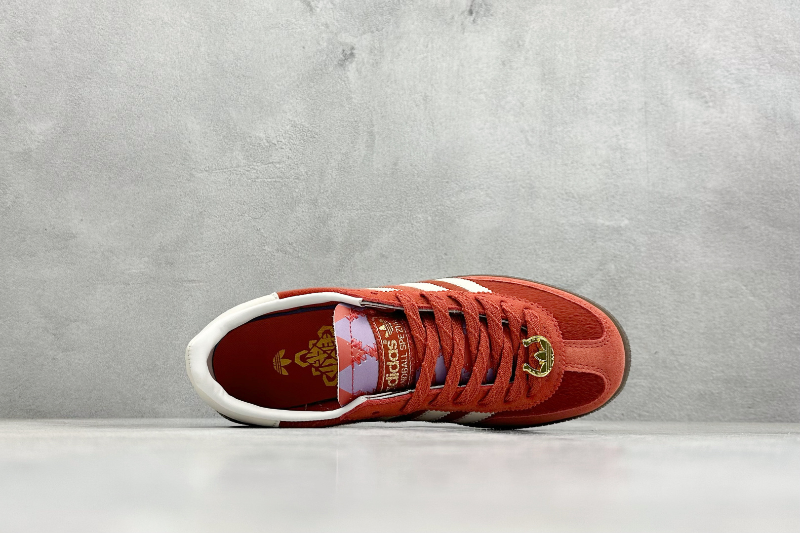 FX版Adidas Handball Spezial 马年限定 CNY新年款 阿迪达斯经典款 复古休闲板鞋 KJ6299
