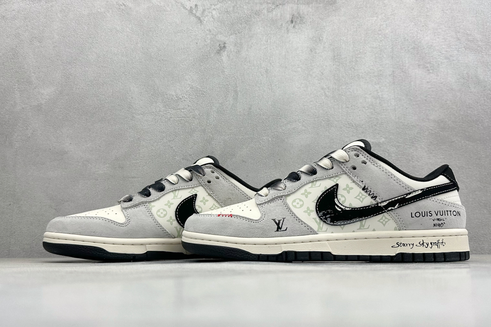 260 Nike SB Dunk Low Lv联名 高端定制 低帮休闲板鞋 YX5066-408