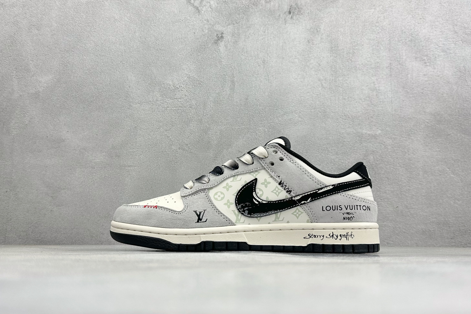 260 Nike SB Dunk Low Lv联名 高端定制 低帮休闲板鞋 YX5066-408