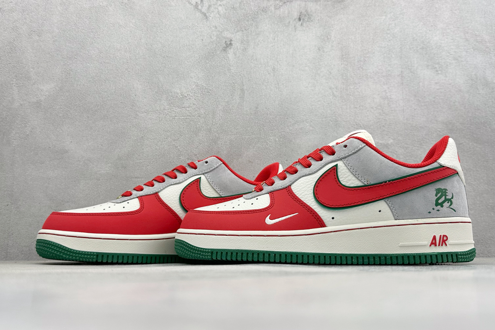 260 SC版Nike Air Force 1'07 Low 马年限定 丹枫银霜 空军一号低帮休闲板鞋 NH0601-520