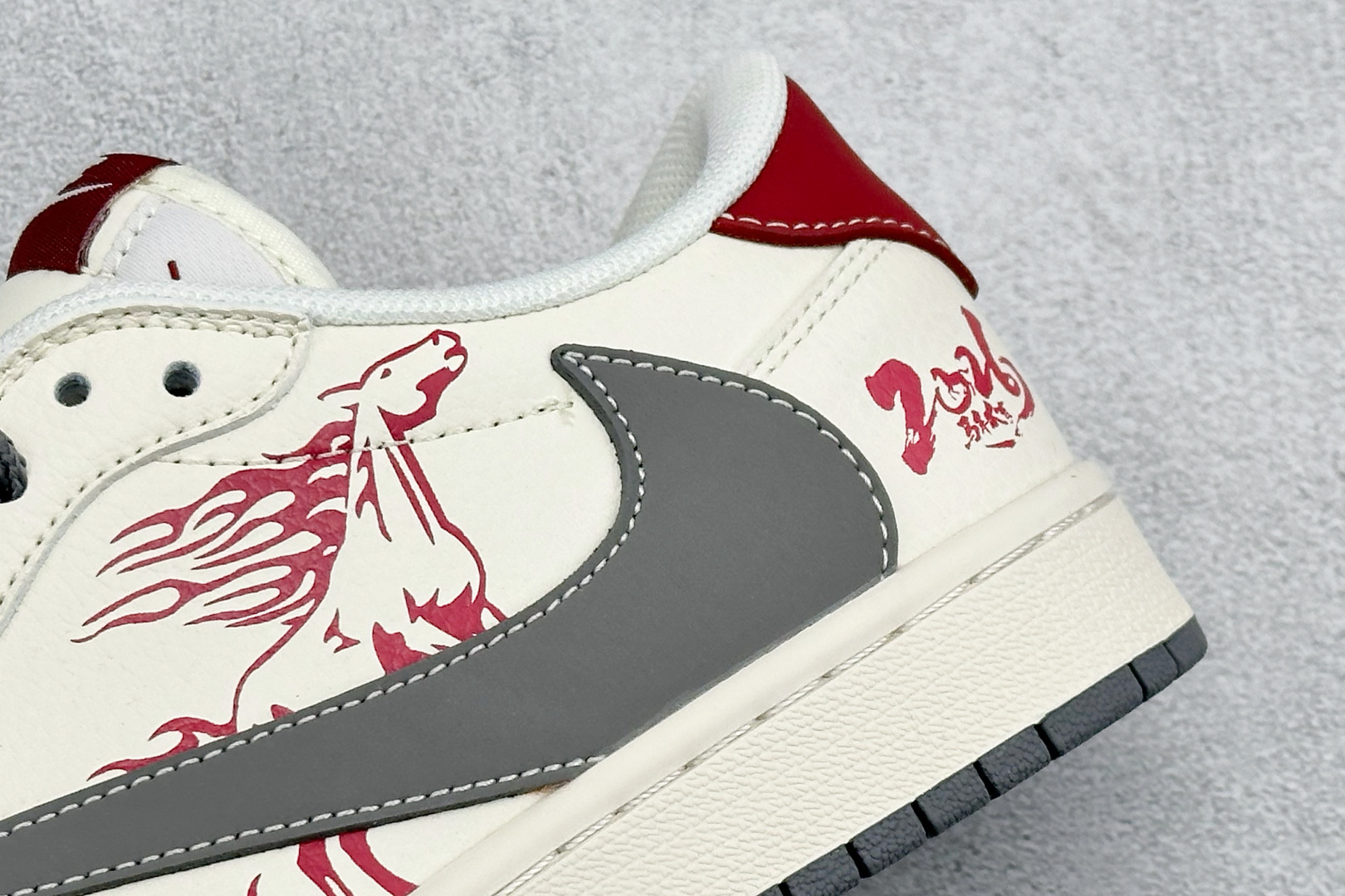 Air Jordan 1 Low AJ1 乔1 马年限定 高端定制 倒钩低帮复古篮球鞋 JJ2508-101-Top High Quatity Cheap Sneakers Fashion Clothing Clothes Bags handbags Shoes of all Brand wholesale With The best Quality And Beautiful Price from China Factory Chinese suppliers wholesaler seller Air Jordan 1 Low AJ1 乔1 马年限定 高端定制 倒钩低帮复古篮球鞋 JJ2508-101
