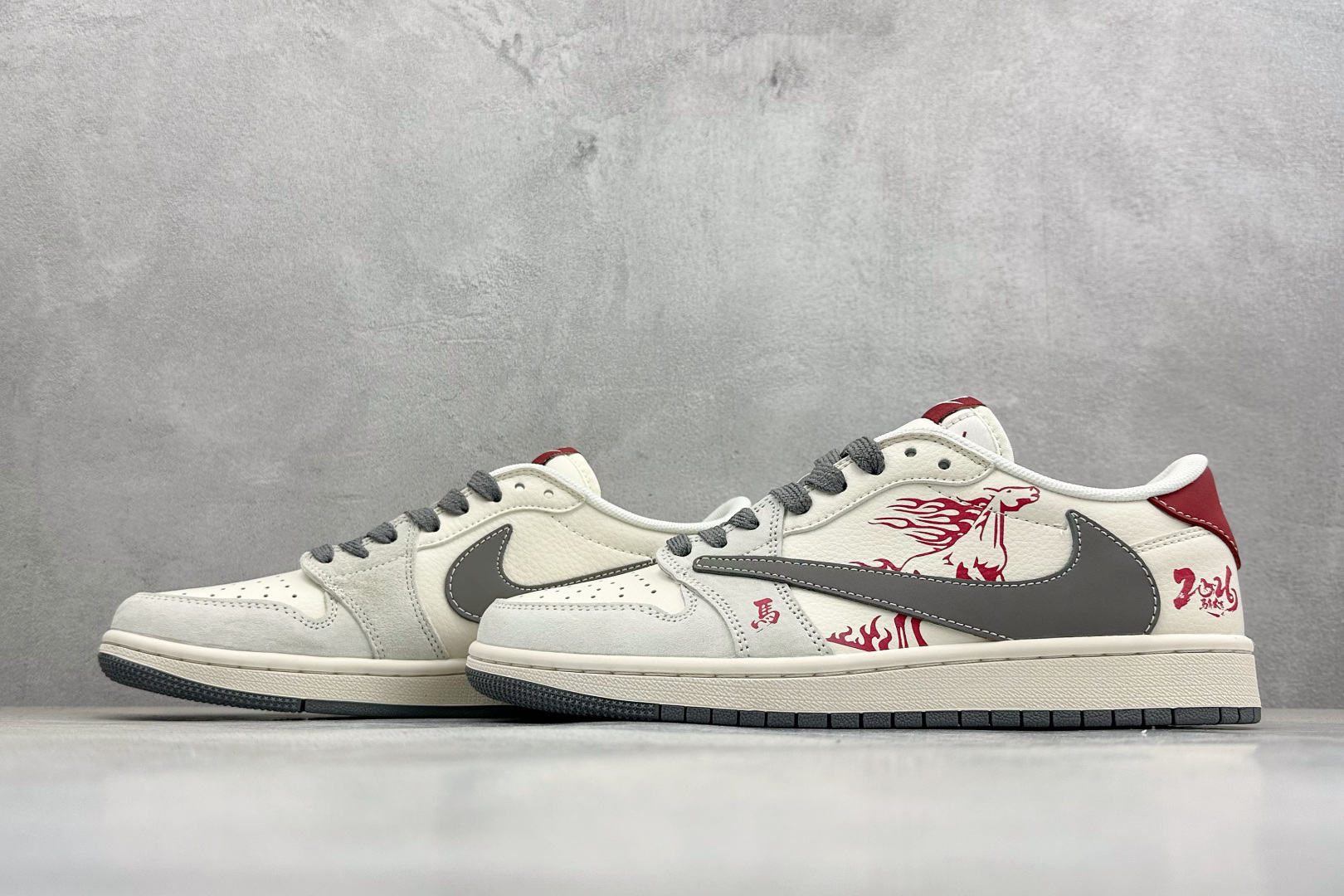 Air Jordan 1 Low AJ1 乔1 马年限定 高端定制 倒钩低帮复古篮球鞋 JJ2508-101-Top High Quatity Cheap Sneakers Fashion Clothing Clothes Bags handbags Shoes of all Brand wholesale With The best Quality And Beautiful Price from China Factory Chinese suppliers wholesaler seller Air Jordan 1 Low AJ1 乔1 马年限定 高端定制 倒钩低帮复古篮球鞋 JJ2508-101