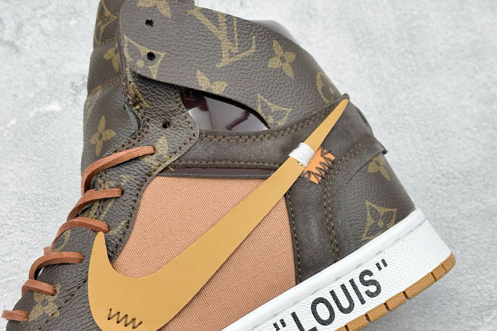 300 Louis Vuitton x OFF-WHITE x Air Jordan 1 三方联名 棕色 FP7069-300-Chinese UA Cheap High Quatity Brand Clothes Bags handbags Sneakers wholesale wholesaler seller from China Factory suppliers Fashion Clothing Shoes best Quality Beautiful Price 300 Louis Vuitton x OFF-WHITE x Air Jordan 1 三方联名 棕色 FP7069-300