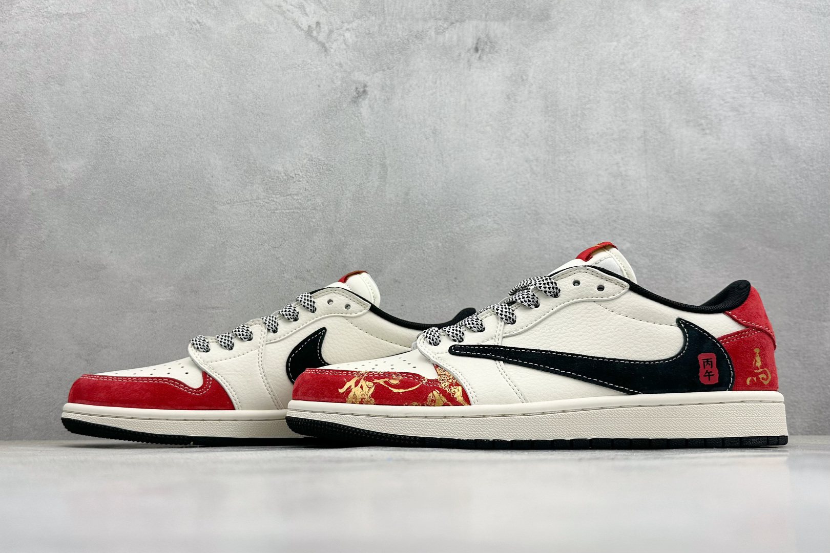 Air Jordan 1 Low AJ1 乔1 马年限定 高端定制 倒钩低帮复古篮球鞋 CX5050-Y68-Top High Quatity Cheap Sneakers Fashion Clothing Clothes Bags handbags Shoes of all Brand wholesale With The best Quality And Beautiful Price from China Factory Chinese suppliers wholesaler seller Air Jordan 1 Low AJ1 乔1 马年限定 高端定制 倒钩低帮复古篮球鞋 CX5050-Y68