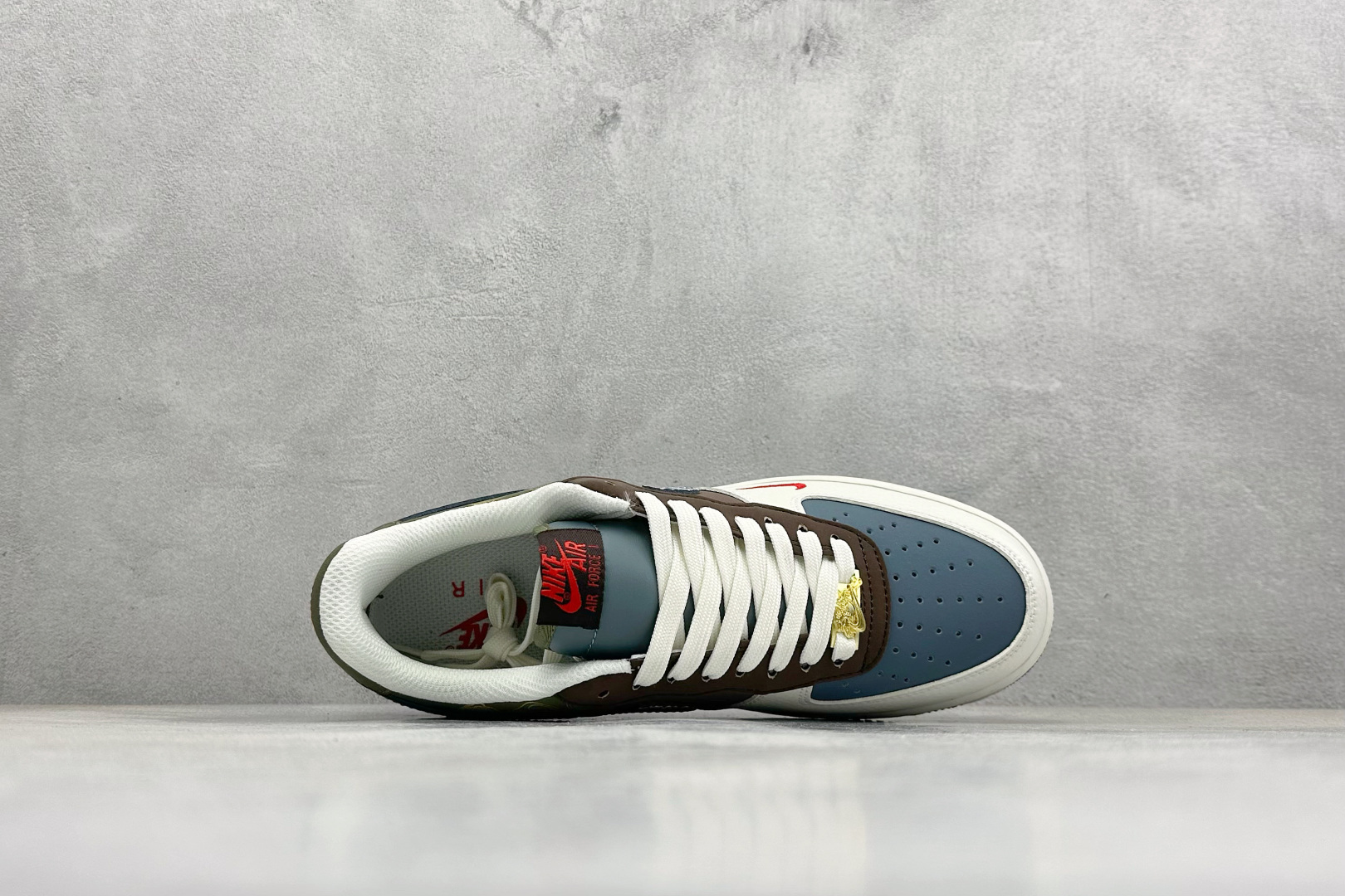 SC版Nike Air Force 1'07 Low 马年限定 青褐织云金纹 空军一号低帮休闲板鞋 NH0601-536-Top High Quatity Cheap Sneakers Fashion Clothing Clothes Bags handbags Shoes of all Brand wholesale With The best Quality And Beautiful Price from China Factory Chinese suppliers wholesaler seller SC版Nike Air Force 1'07 Low 马年限定 青褐织云金纹 空军一号低帮休闲板鞋 NH0601-536