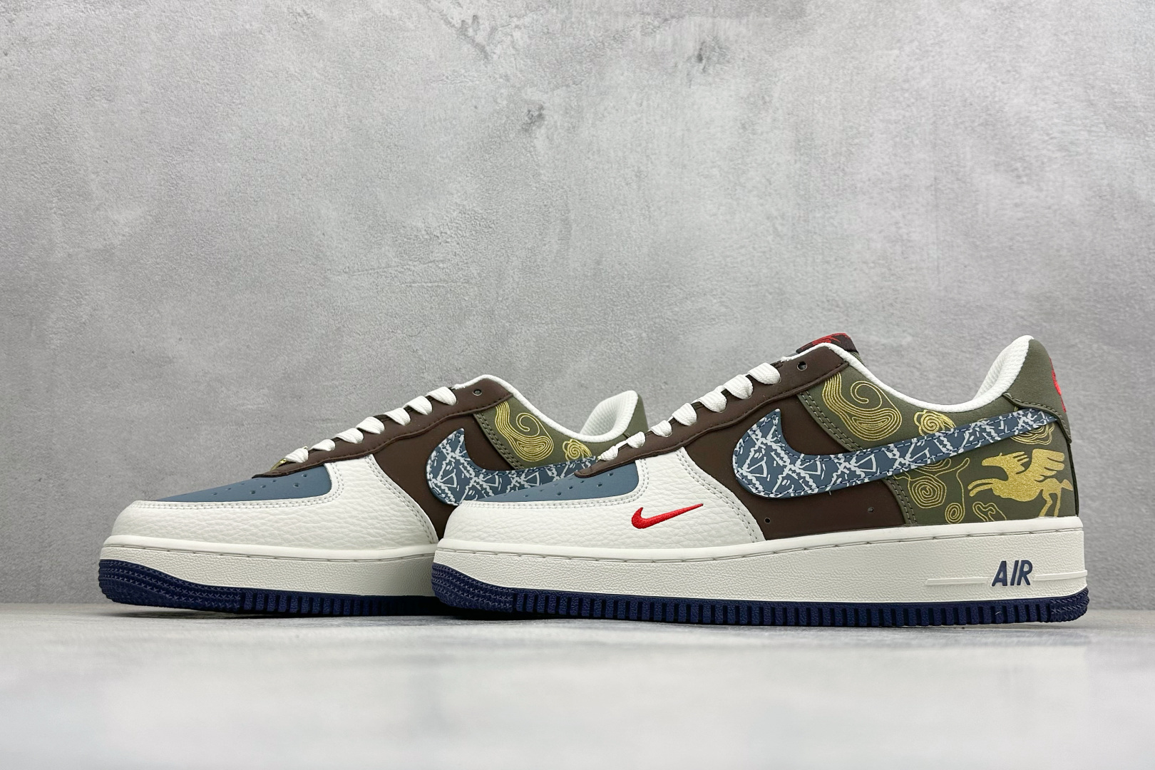 SC版Nike Air Force 1'07 Low 马年限定 青褐织云金纹 空军一号低帮休闲板鞋 NH0601-536-Top High Quatity Cheap Sneakers Fashion Clothing Clothes Bags handbags Shoes of all Brand wholesale With The best Quality And Beautiful Price from China Factory Chinese suppliers wholesaler seller SC版Nike Air Force 1'07 Low 马年限定 青褐织云金纹 空军一号低帮休闲板鞋 NH0601-536