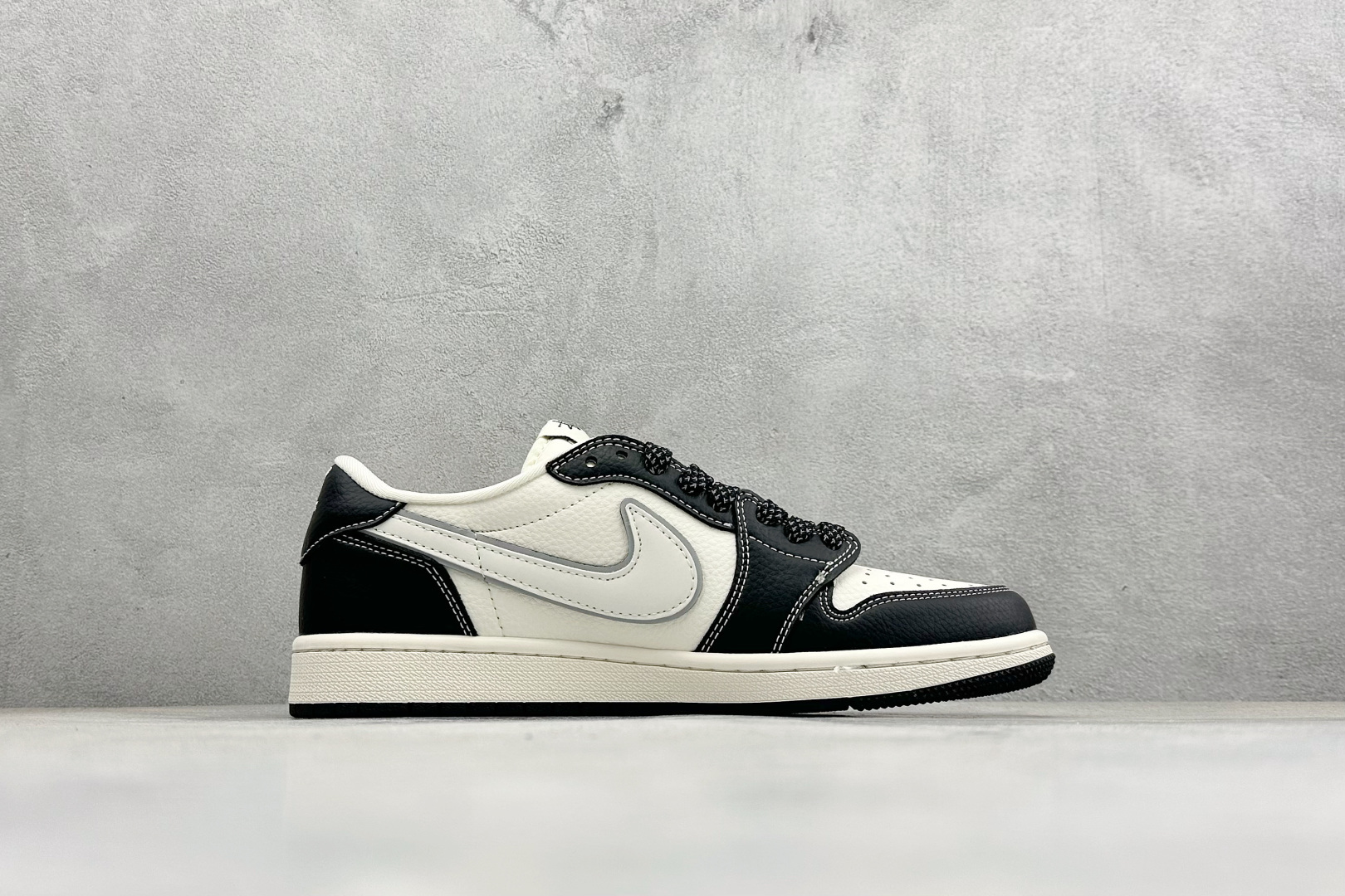 280 Air Jordan 1 Low AJ1 乔1 斯图西联名 高端定制 倒钩低帮复古篮球鞋 DM7866-125
