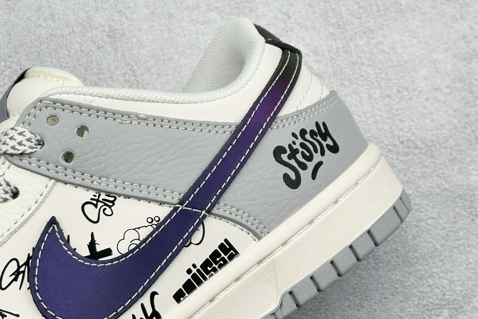 Nike Dunk Low Retro 斯图西联名 周年高端定制 低帮休闲板鞋 XS6089-633