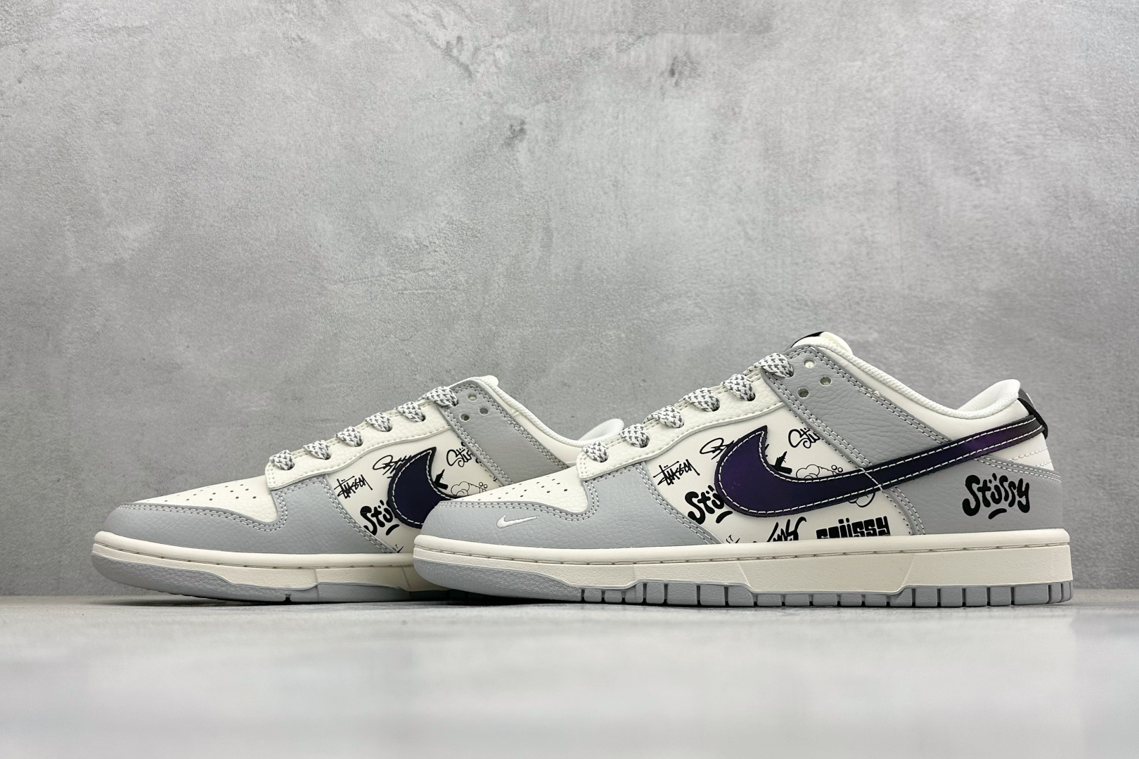 Nike Dunk Low Retro 斯图西联名 周年高端定制 低帮休闲板鞋 XS6089-633