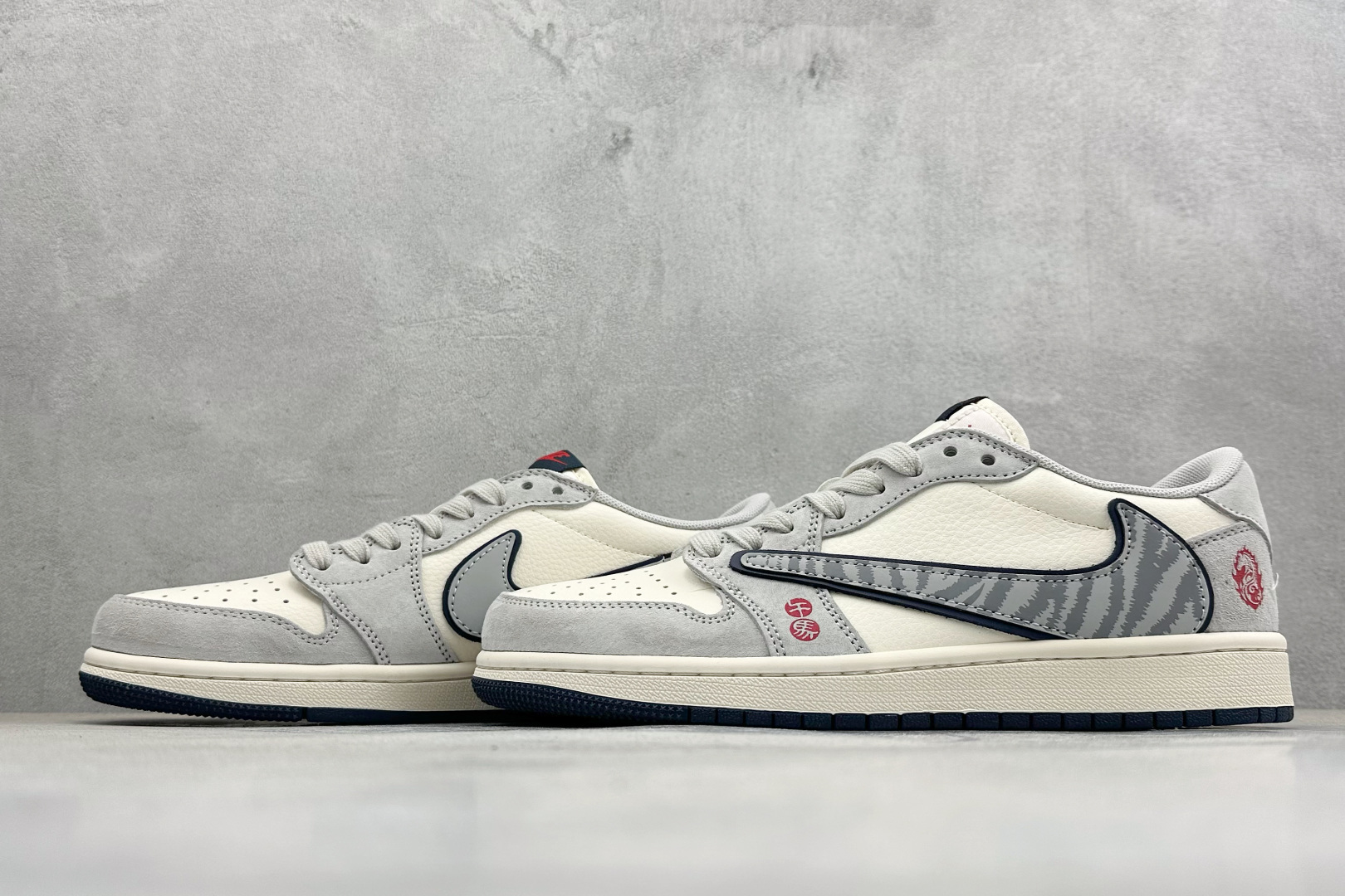 Air Jordan 1 Low AJ1 乔1 马年限定 高端定制 倒钩低帮复古篮球鞋 JY6988-122