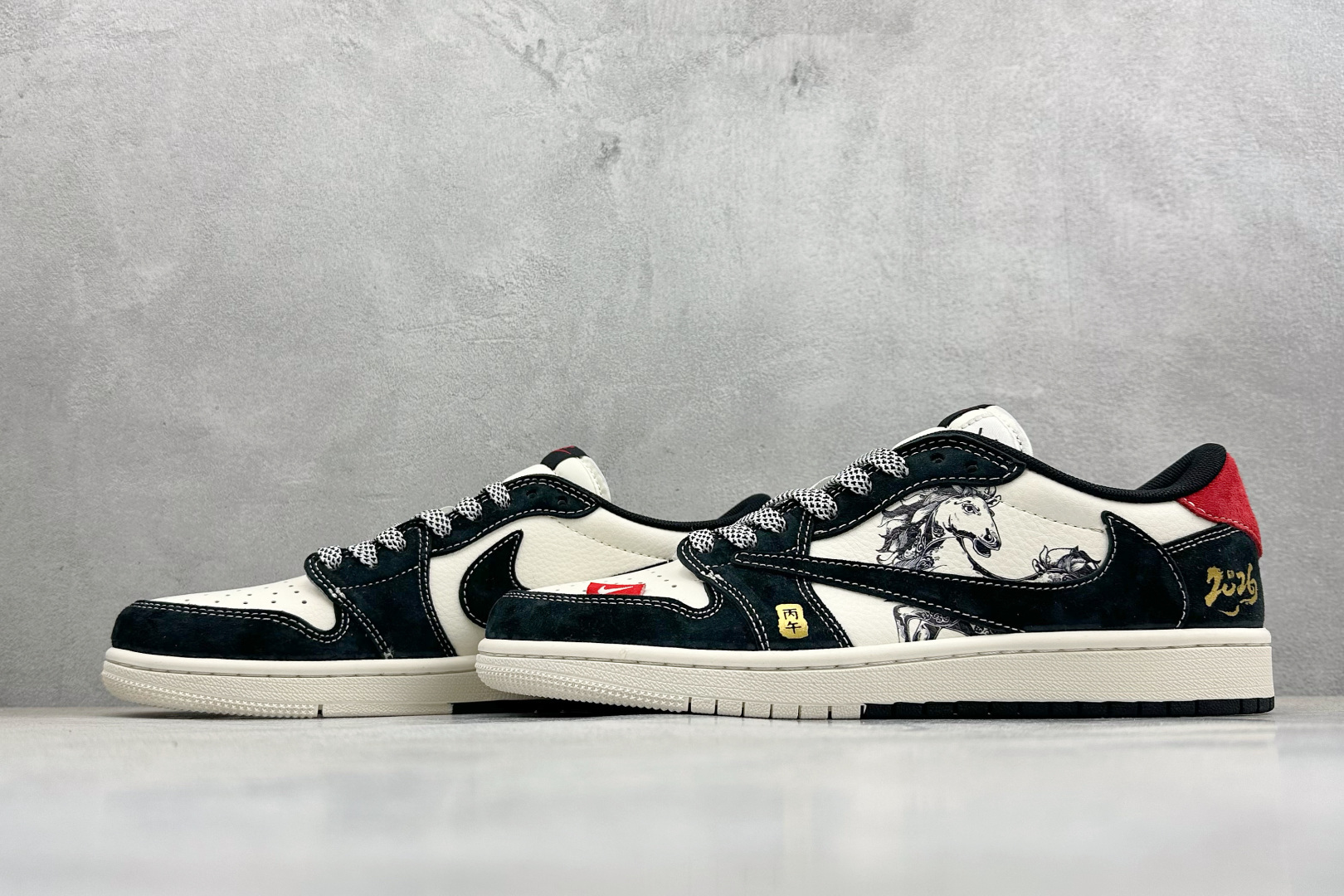 260 Air Jordan 1 Low AJ1 乔1 马年限定 高端定制 倒钩低帮复古篮球鞋 CX5050-Y69-Chinese UA Cheap High Quatity Brand Clothes Bags handbags Sneakers wholesale wholesaler seller from China Factory suppliers Fashion Clothing Shoes best Quality Beautiful Price 260 Air Jordan 1 Low AJ1 乔1 马年限定 高端定制 倒钩低帮复古篮球鞋 CX5050-Y69