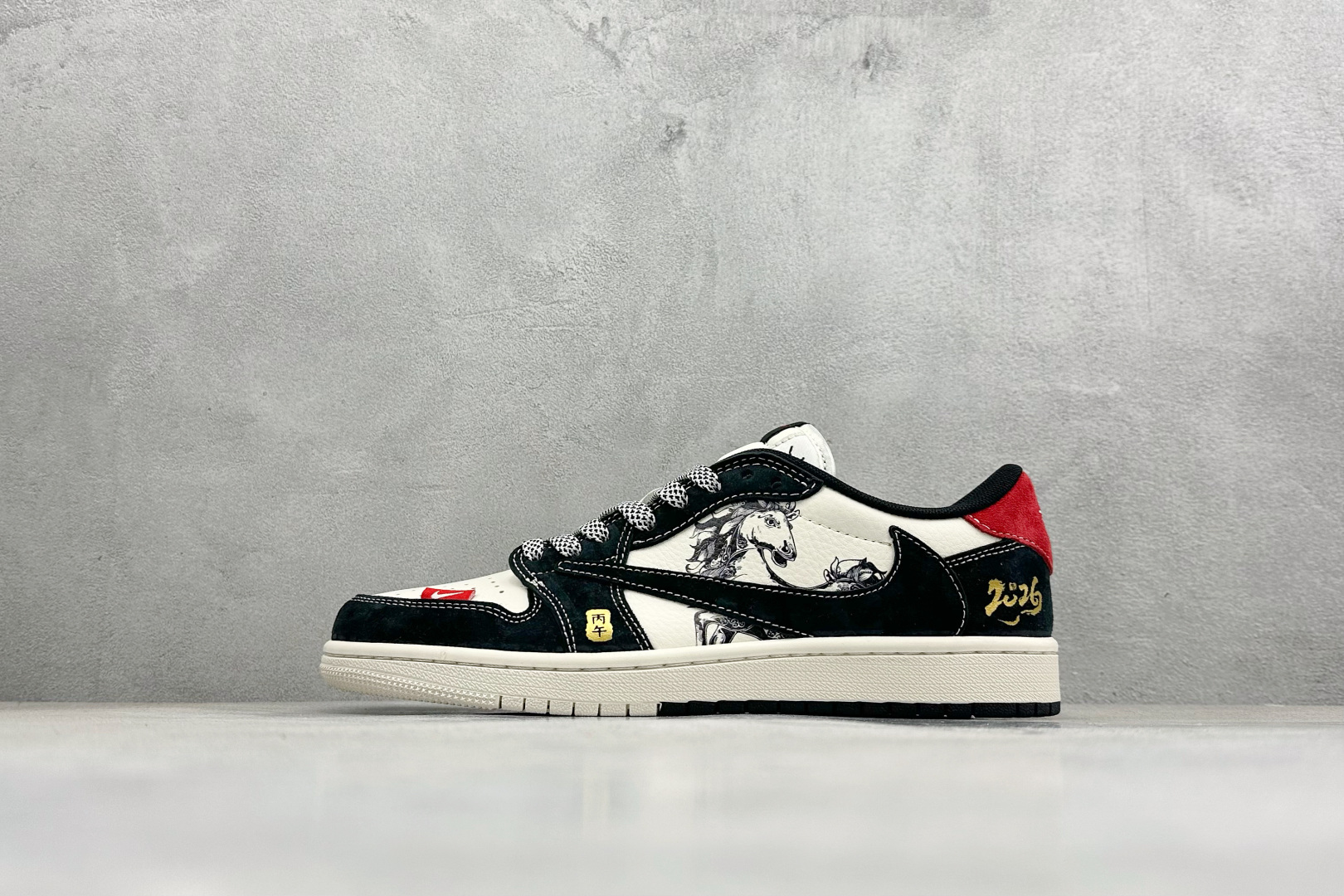 260 Air Jordan 1 Low AJ1 乔1 马年限定 高端定制 倒钩低帮复古篮球鞋 CX5050-Y69-Chinese UA Cheap High Quatity Brand Clothes Bags handbags Sneakers wholesale wholesaler seller from China Factory suppliers Fashion Clothing Shoes best Quality Beautiful Price 260 Air Jordan 1 Low AJ1 乔1 马年限定 高端定制 倒钩低帮复古篮球鞋 CX5050-Y69