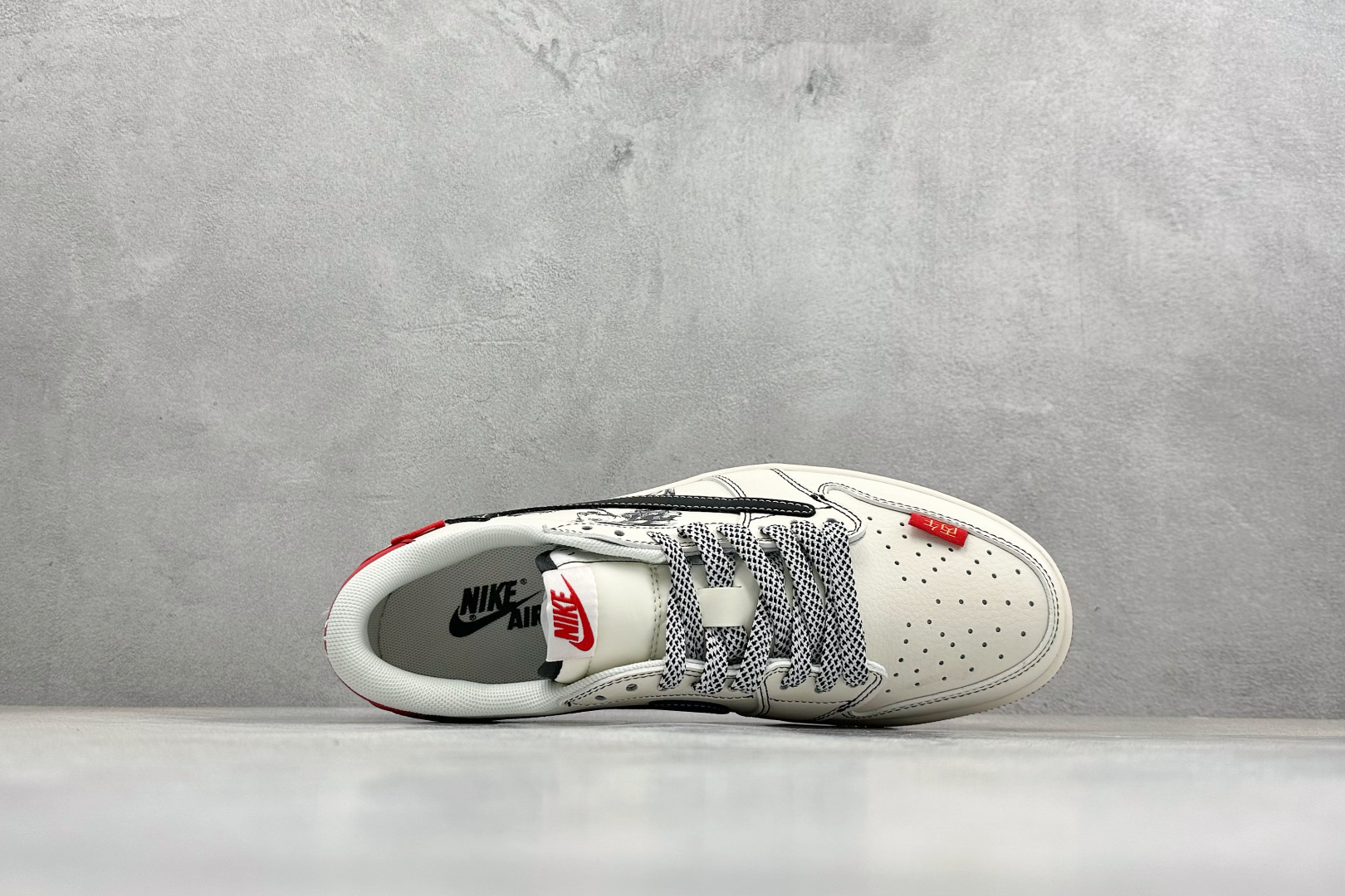 Air Jordan 1 Low AJ1 乔1 马年限定 高端定制 倒钩低帮复古篮球鞋 CX5050-Y70