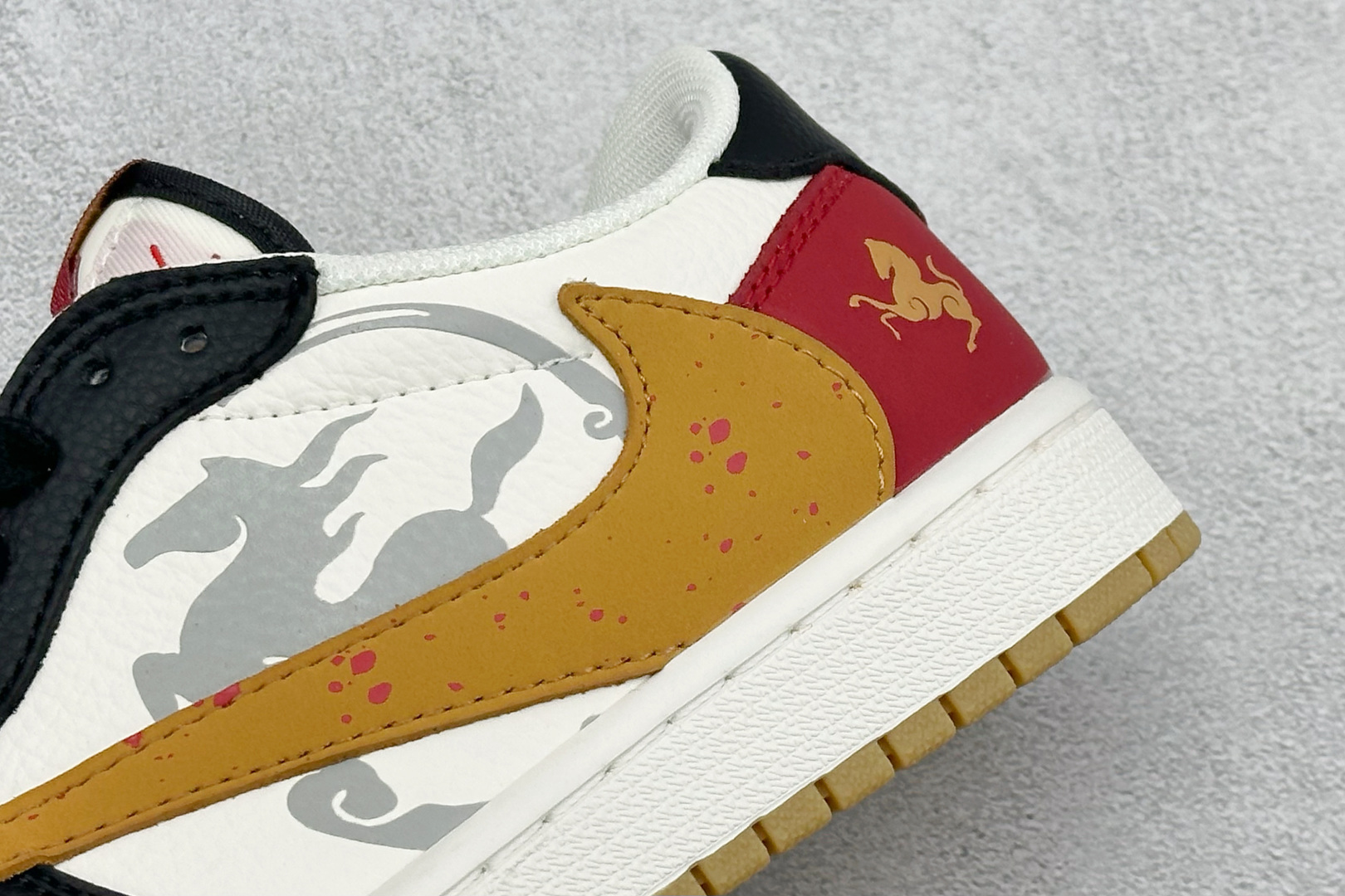 Air Jordan 1 Low AJ1 乔1 马年限定 高端定制 倒钩低帮复古篮球鞋 DZ2688-128-Top High Quatity Cheap Sneakers Fashion Clothing Clothes Bags handbags Shoes of all Brand wholesale With The best Quality And Beautiful Price from China Factory Chinese suppliers wholesaler seller Air Jordan 1 Low AJ1 乔1 马年限定 高端定制 倒钩低帮复古篮球鞋 DZ2688-128