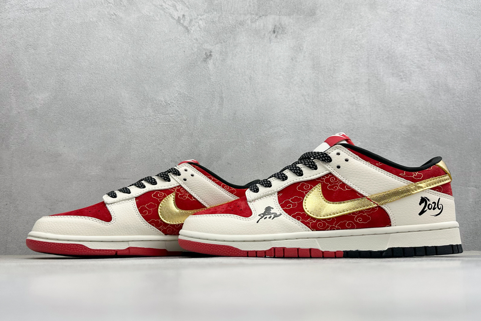 Nike Dunk Low Retro 2026 马年限定 周年高端定制 低帮休闲板鞋 MN1688-115