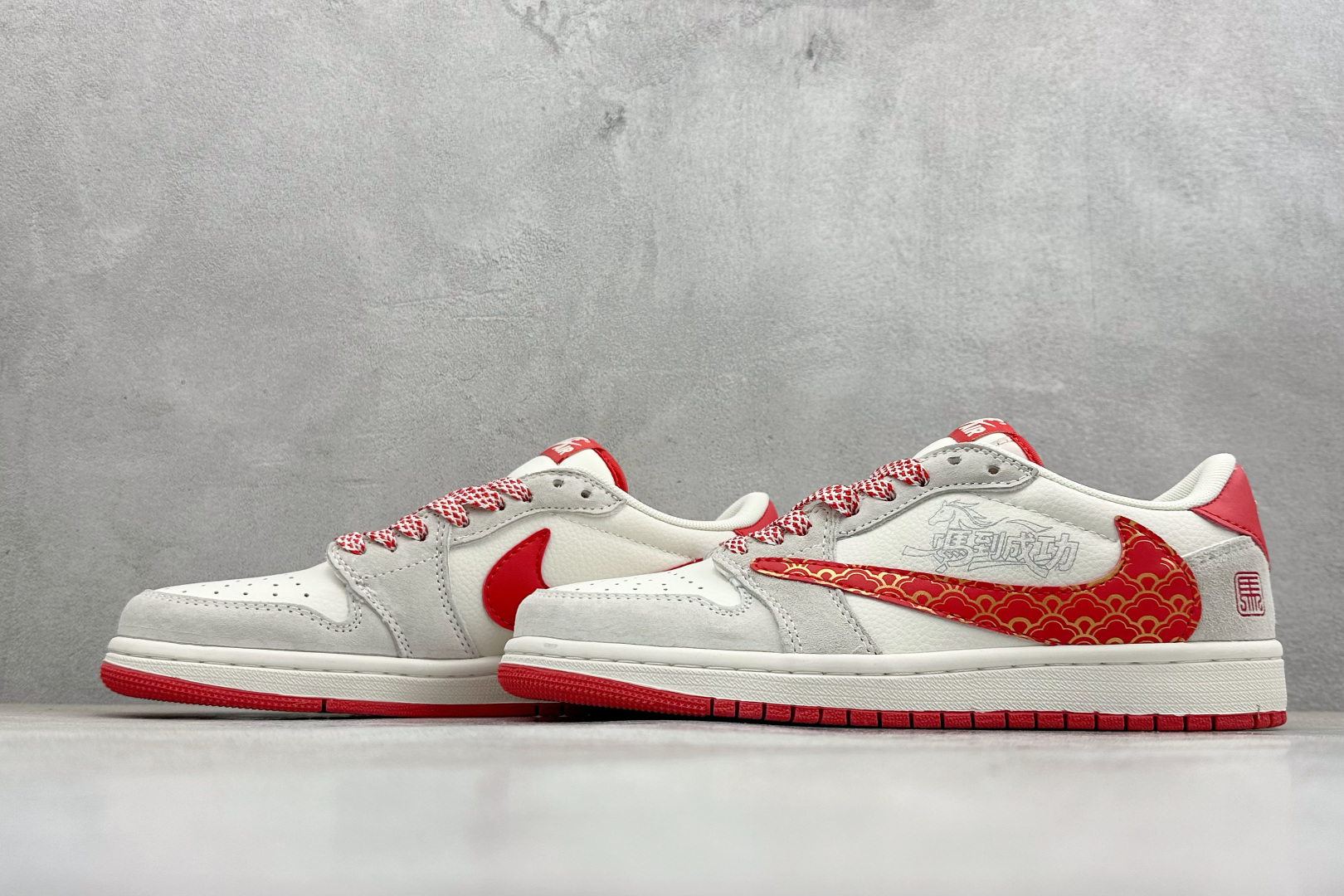 260 Air Jordan 1 Low AJ1 乔1 马年限定 高端定制 倒钩低帮复古篮球鞋 JW1188-182-Chinese UA Cheap High Quatity Brand Clothes Bags handbags Sneakers wholesale wholesaler seller from China Factory suppliers Fashion Clothing Shoes best Quality Beautiful Price 260 Air Jordan 1 Low AJ1 乔1 马年限定 高端定制 倒钩低帮复古篮球鞋 JW1188-182