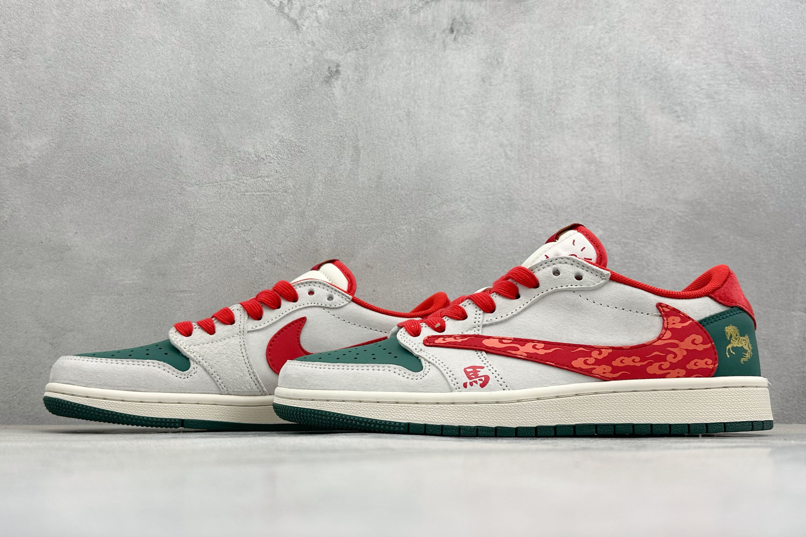 Air Jordan 1 Low AJ1 乔1 马年限定 高端定制 倒钩低帮复古篮球鞋 LX1988-801-Top High Quatity Cheap Sneakers Fashion Clothing Clothes Bags handbags Shoes of all Brand wholesale With The best Quality And Beautiful Price from China Factory Chinese suppliers wholesaler seller Air Jordan 1 Low AJ1 乔1 马年限定 高端定制 倒钩低帮复古篮球鞋 LX1988-801