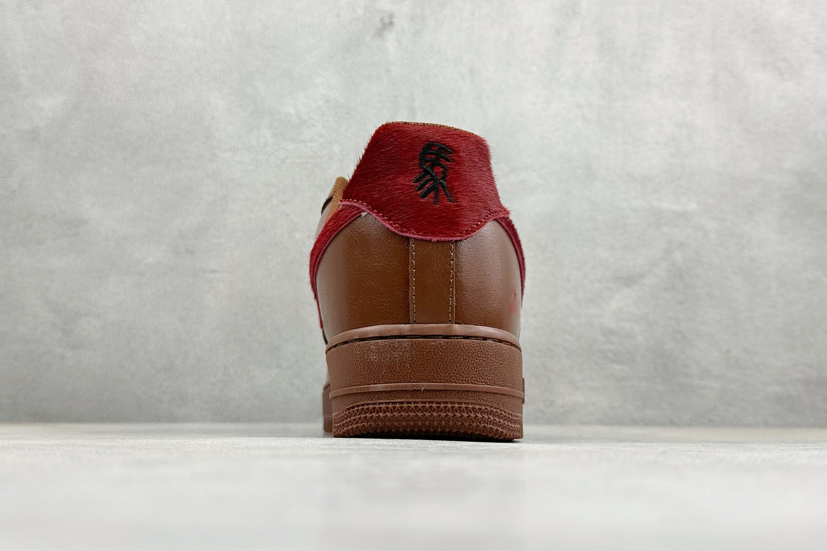 SC版Nike Air Force 1'07 Low 马年联名 栗红檀棕 空军一号低帮休闲板鞋 XY9025-002
