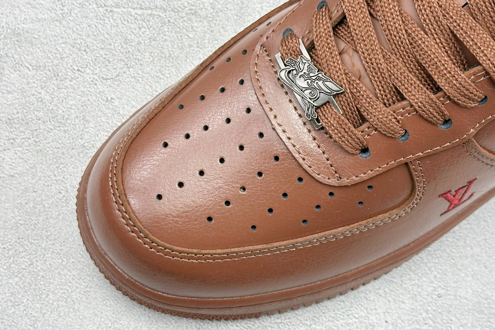SC版Nike Air Force 1'07 Low 马年联名 栗红檀棕 空军一号低帮休闲板鞋 XY9025-002