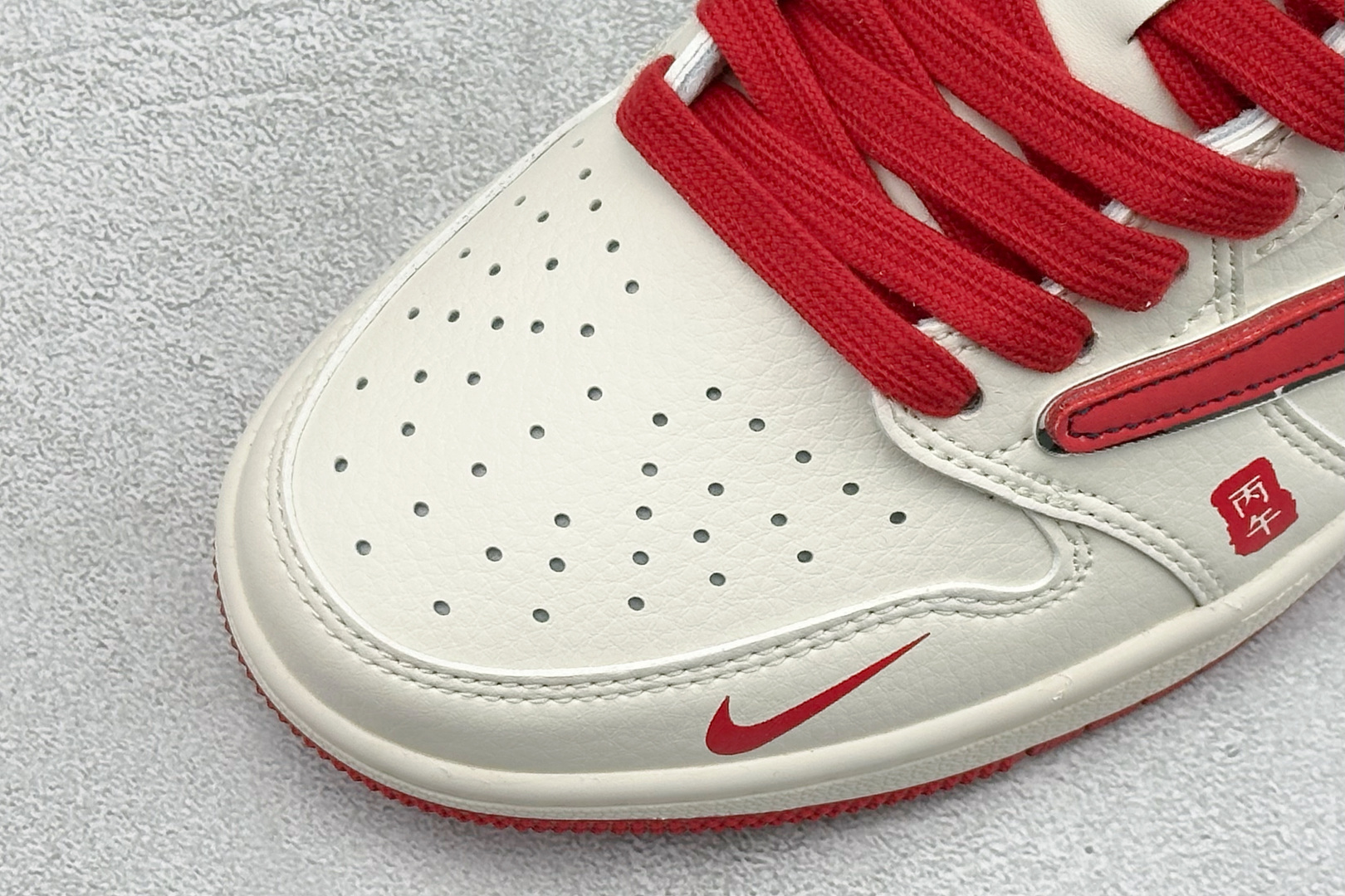 260 Air Jordan 1 Low AJ1 乔1 马年限定 高端定制 倒钩低帮复古篮球鞋 CX5050-Y67