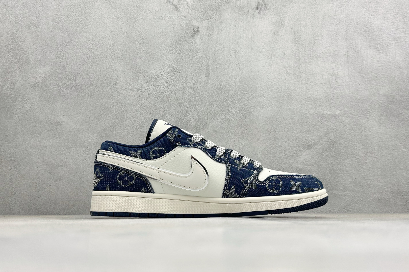 Air Jordan 1 Low AJ1 乔1 LV联名 高端定制 低帮复古篮球鞋 YX5066-389