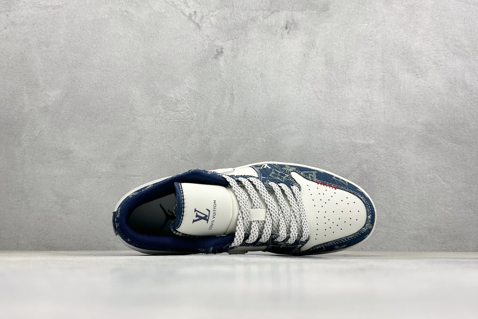 Air Jordan 1 Low AJ1 乔1 LV联名 高端定制 低帮复古篮球鞋 YX5066-389